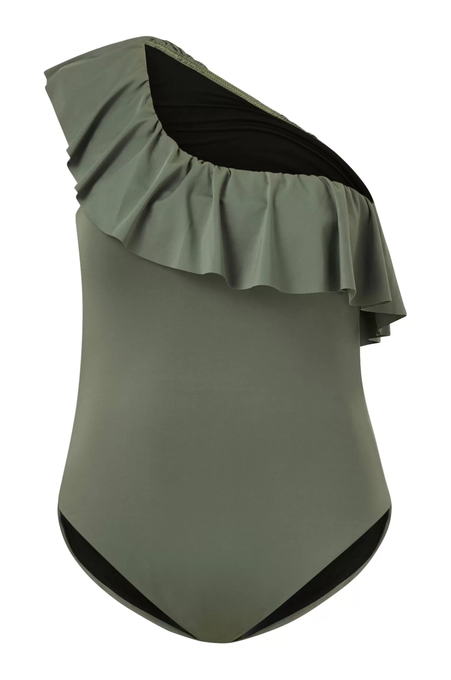 Dam La Redoute Asymmetrisk, Figurformande Baddrakt