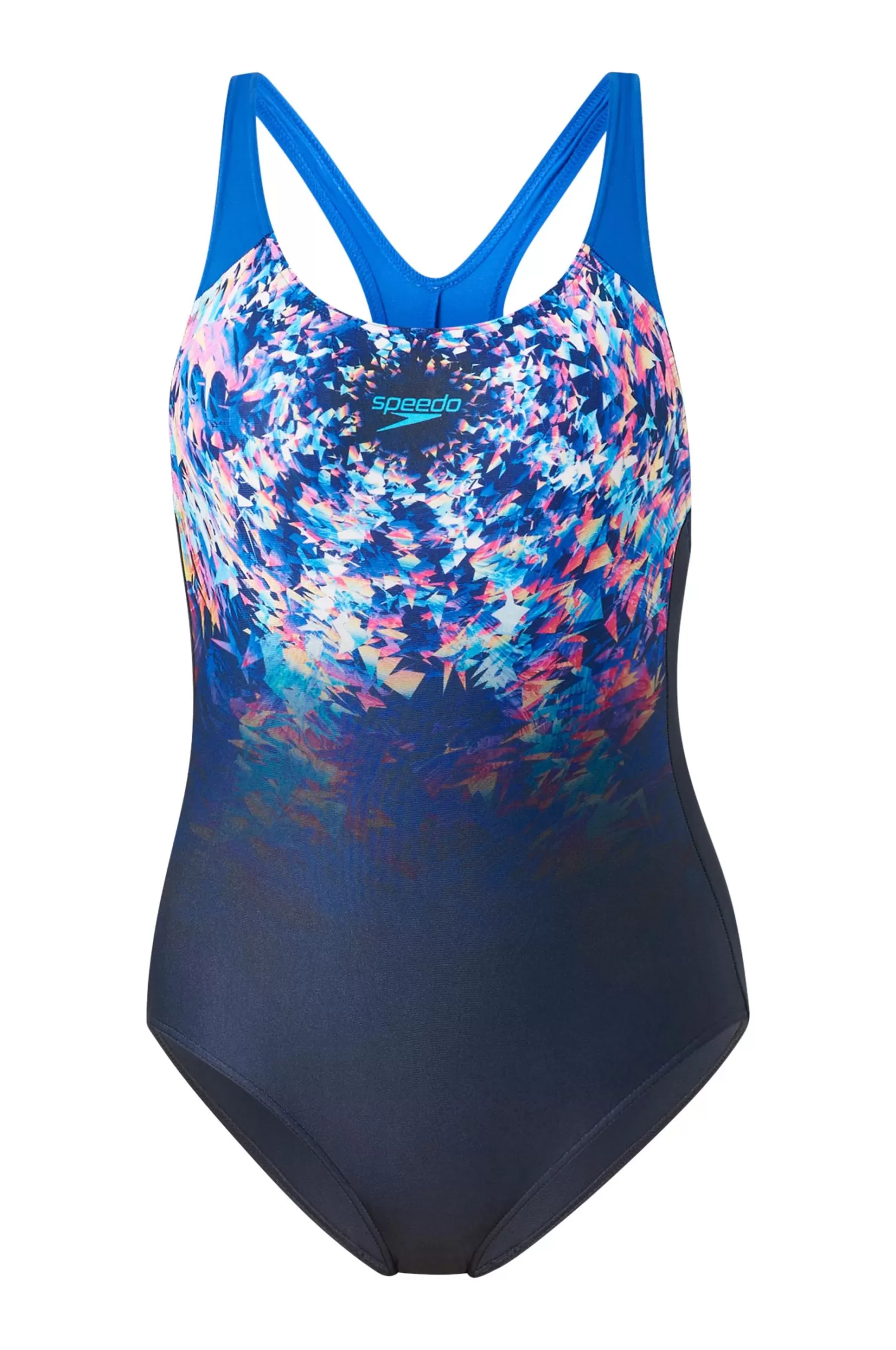 Speedo Baddrakt Girls Digital Placement Splashback Hot