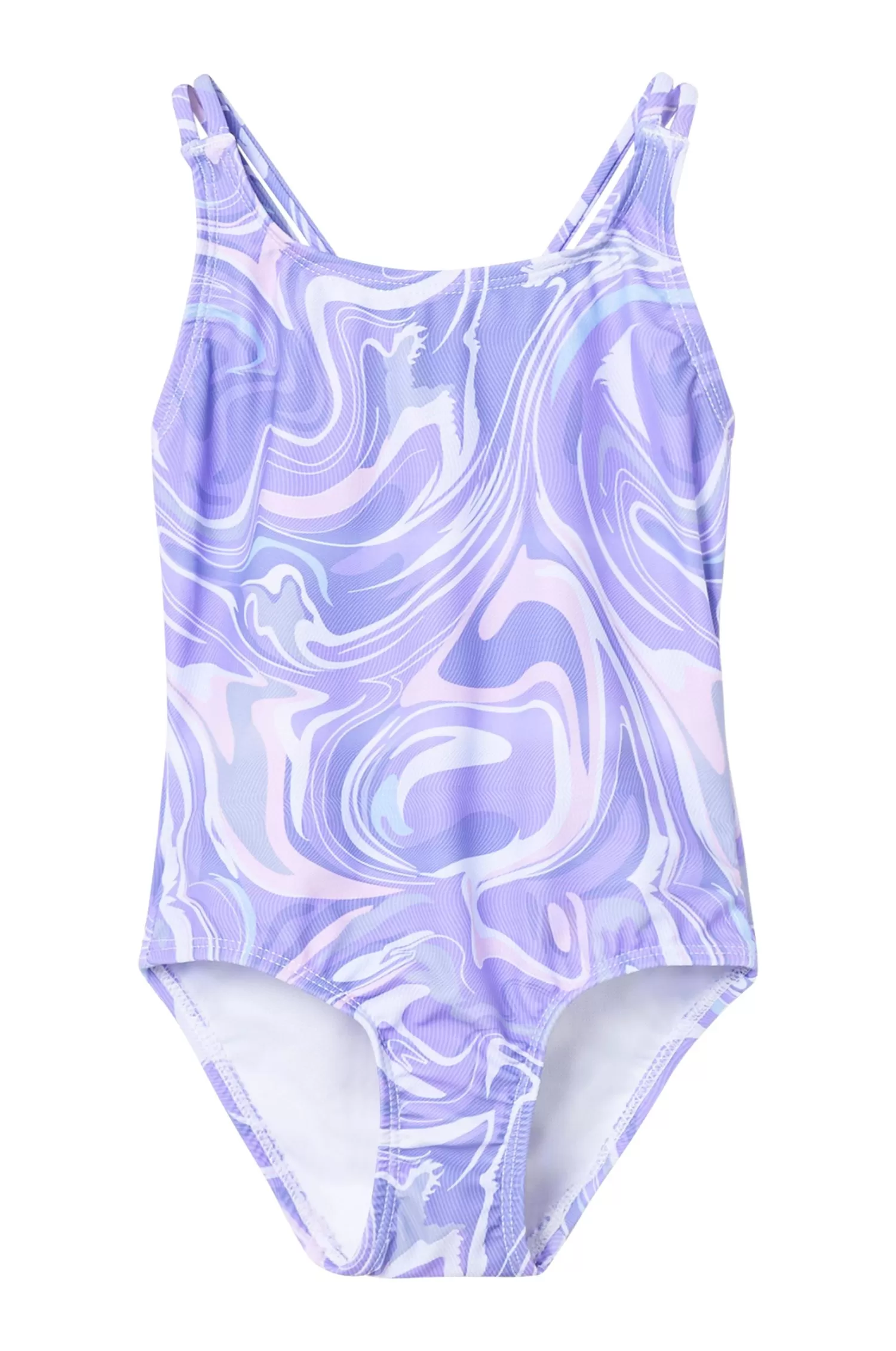 KIDS ONLY Baddrakt Kmgcaroline Tie Dye Uv50 Str Swimsuit New