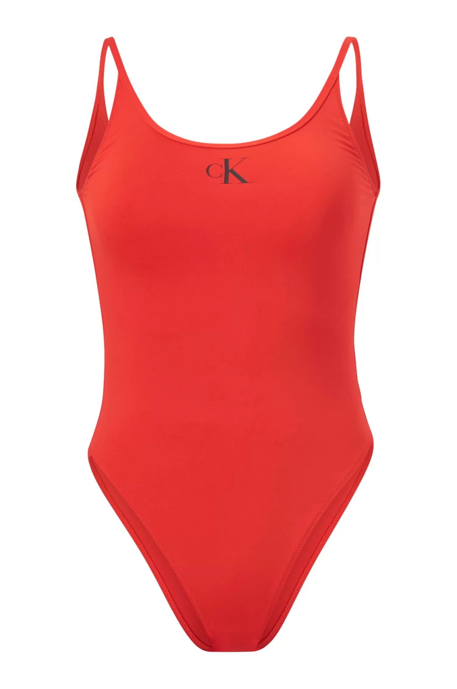 Dam Calvin Klein Underwear Baddrakt Scoop Back One Piece