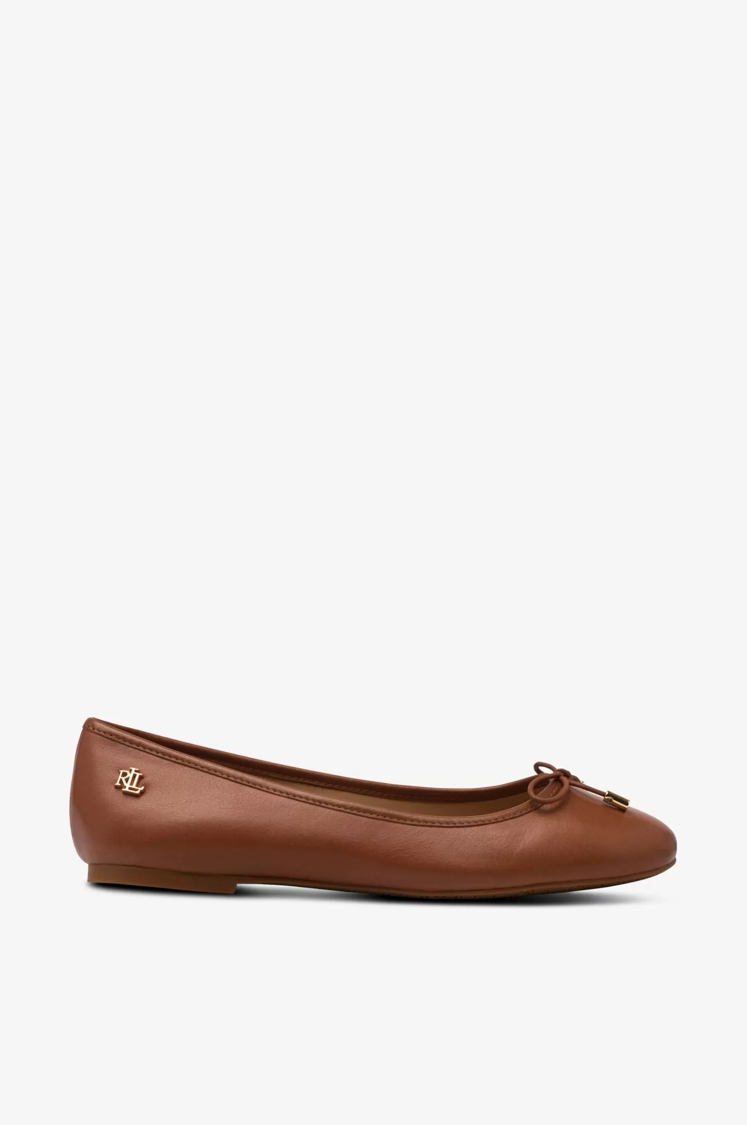 Dam Lauren Ralph Lauren Ballerinaskor Super Soft Leather Jayna