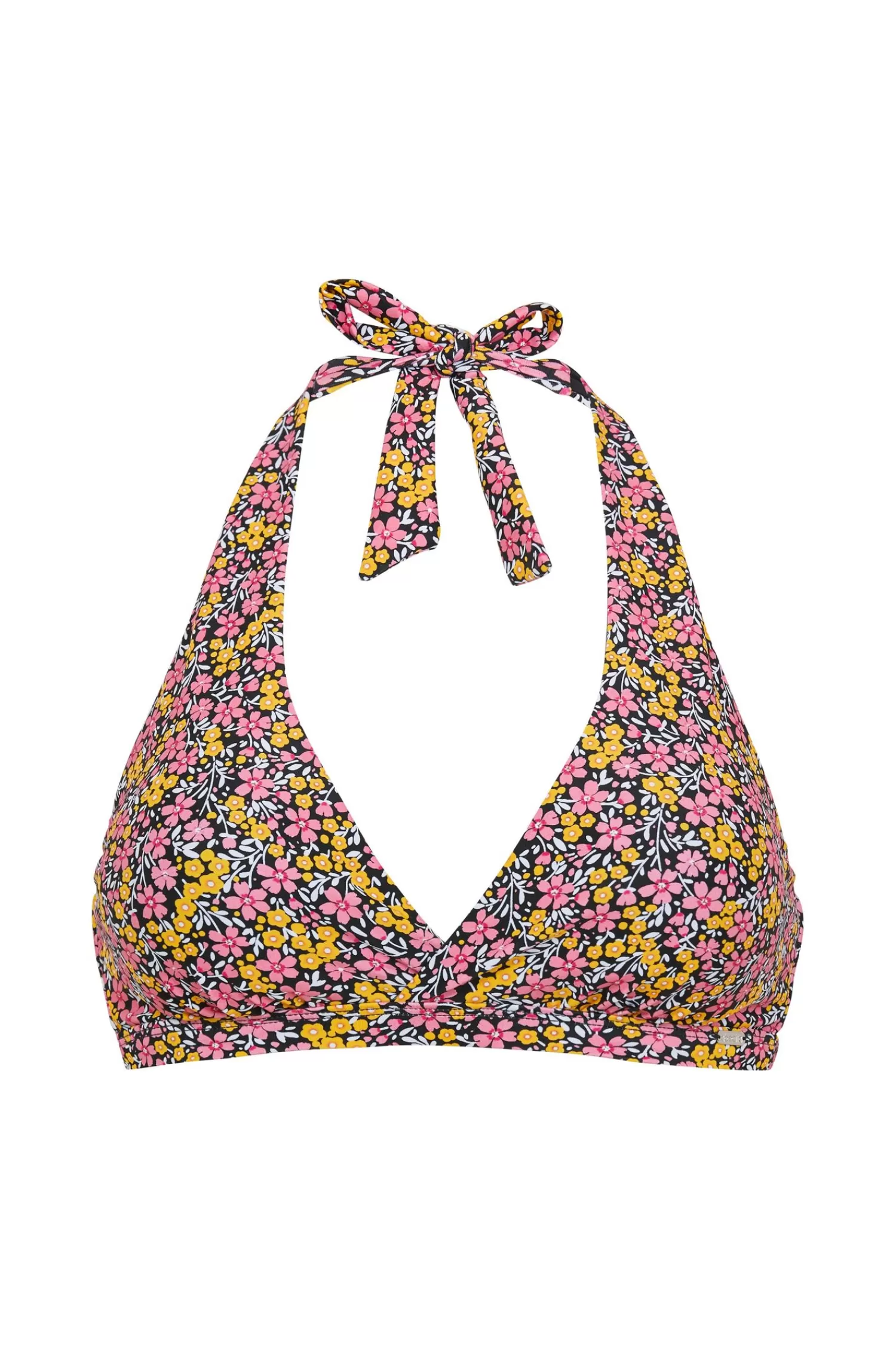 Dam Abecita Bikini-Bh Maui Halterneck Bikini Bra Black Printed