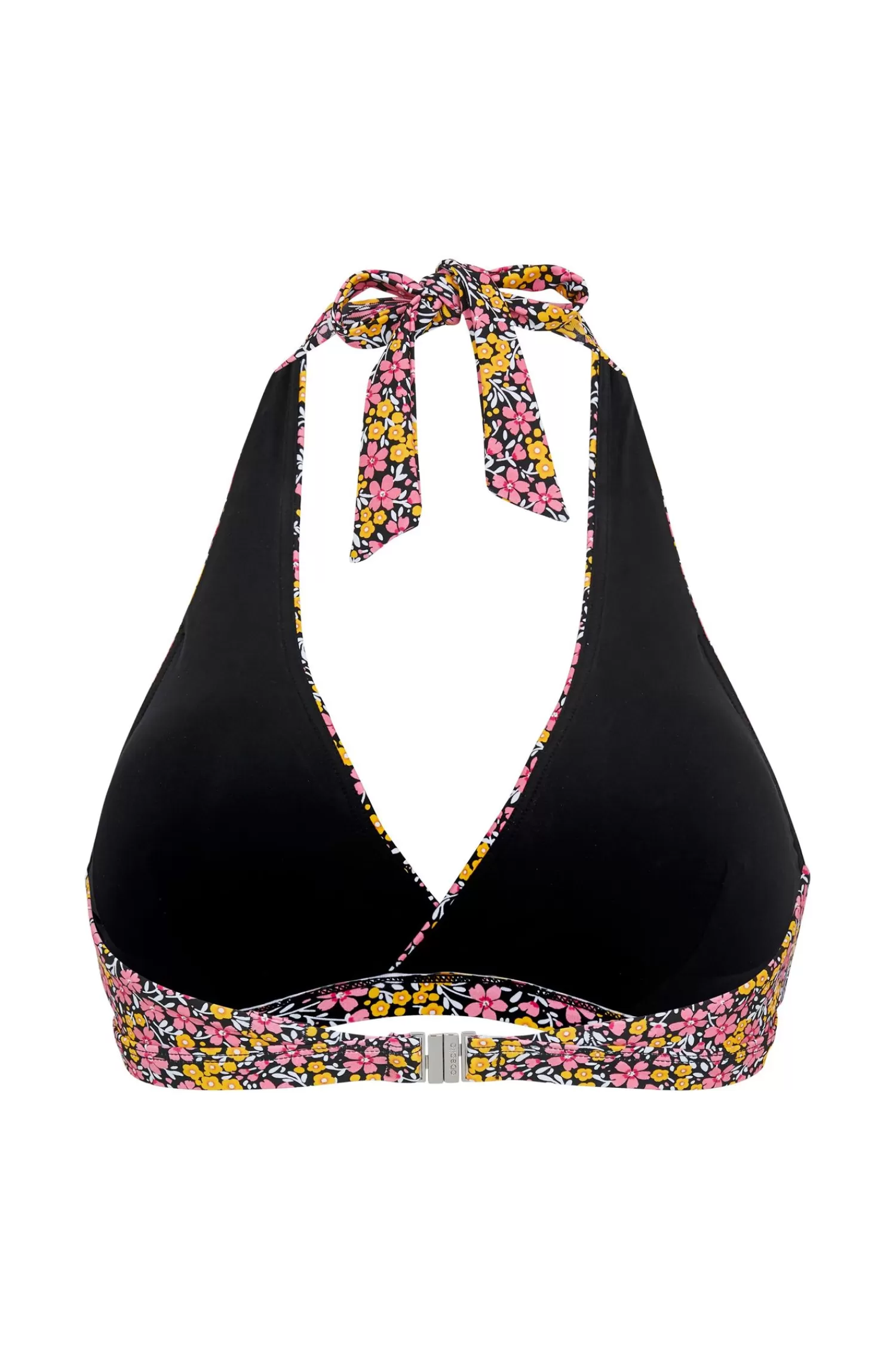 Dam Abecita Bikini-Bh Maui Halterneck Bikini Bra Black Printed