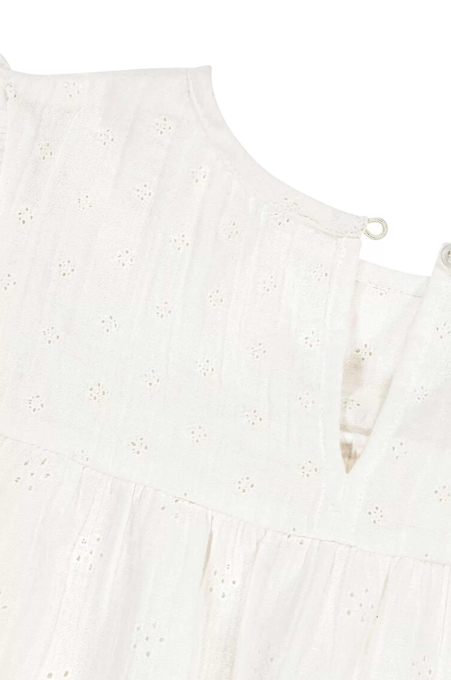 La Redoute Blus Med Engelsk Brodyr Och Kort Arm Store