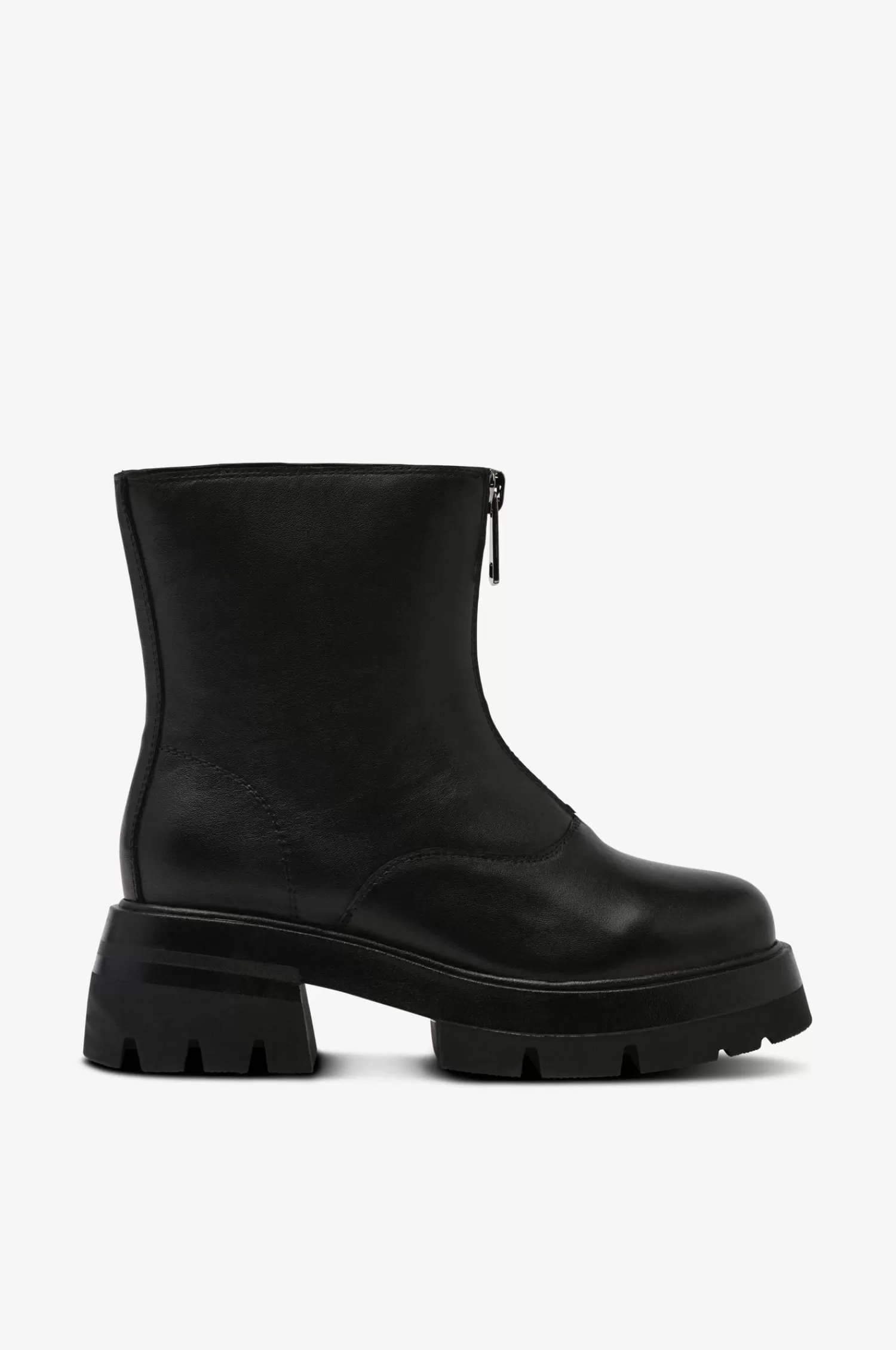 Dam Zizzi Boots Fgeri Zipper, Extra Bred Last