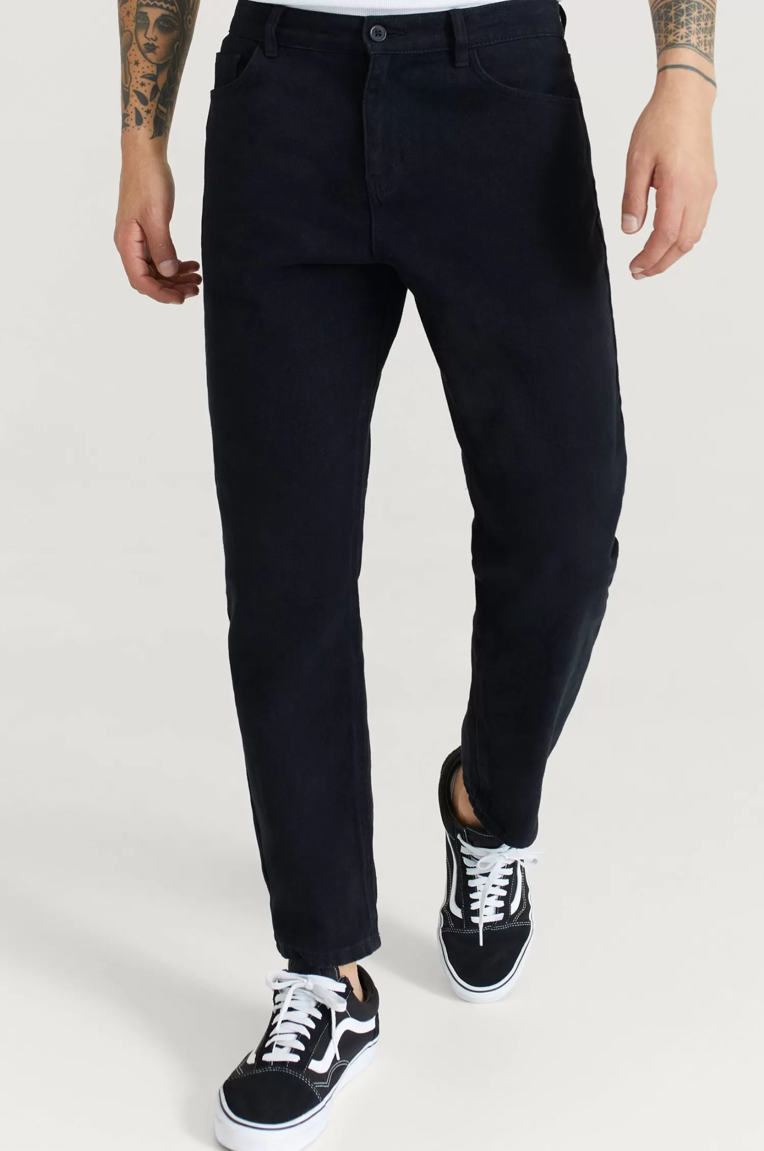 Studio Total Byxor Regular Tapered Twill New