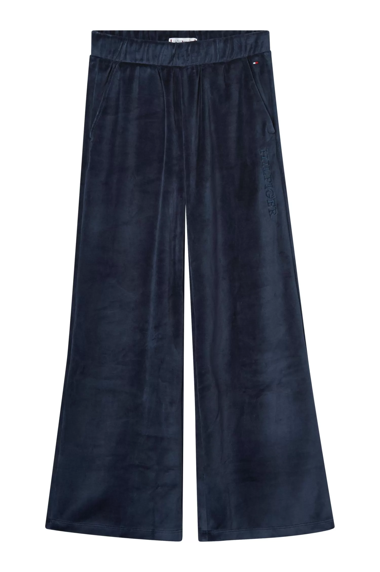 Tommy Hilfiger Byxor Velour Wide Leg Store
