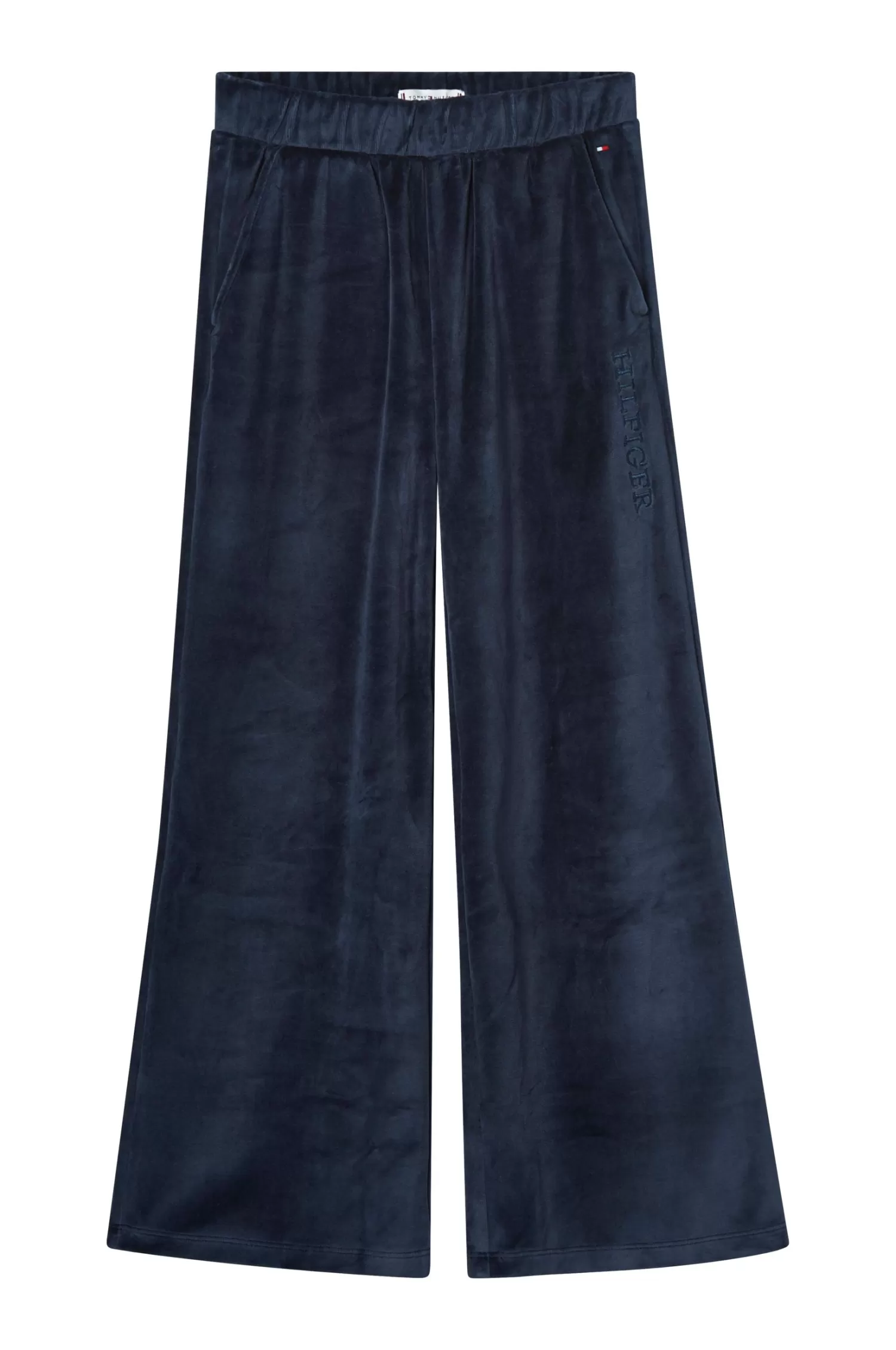 Tommy Hilfiger Byxor Velour Wide Leg Store