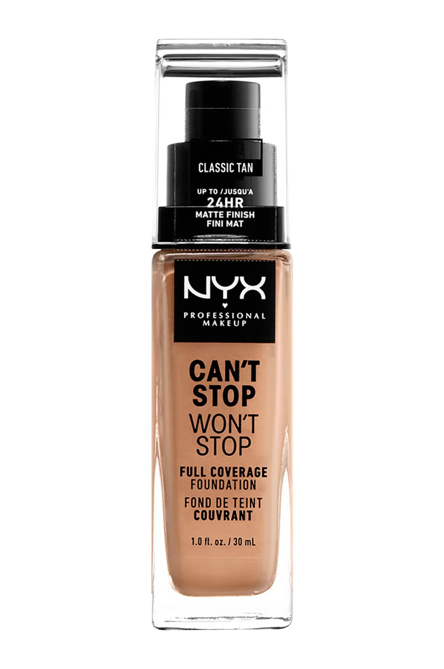 NYX Professional Makeup Can'T Stop Won'T Stop Foundation 30 Ml