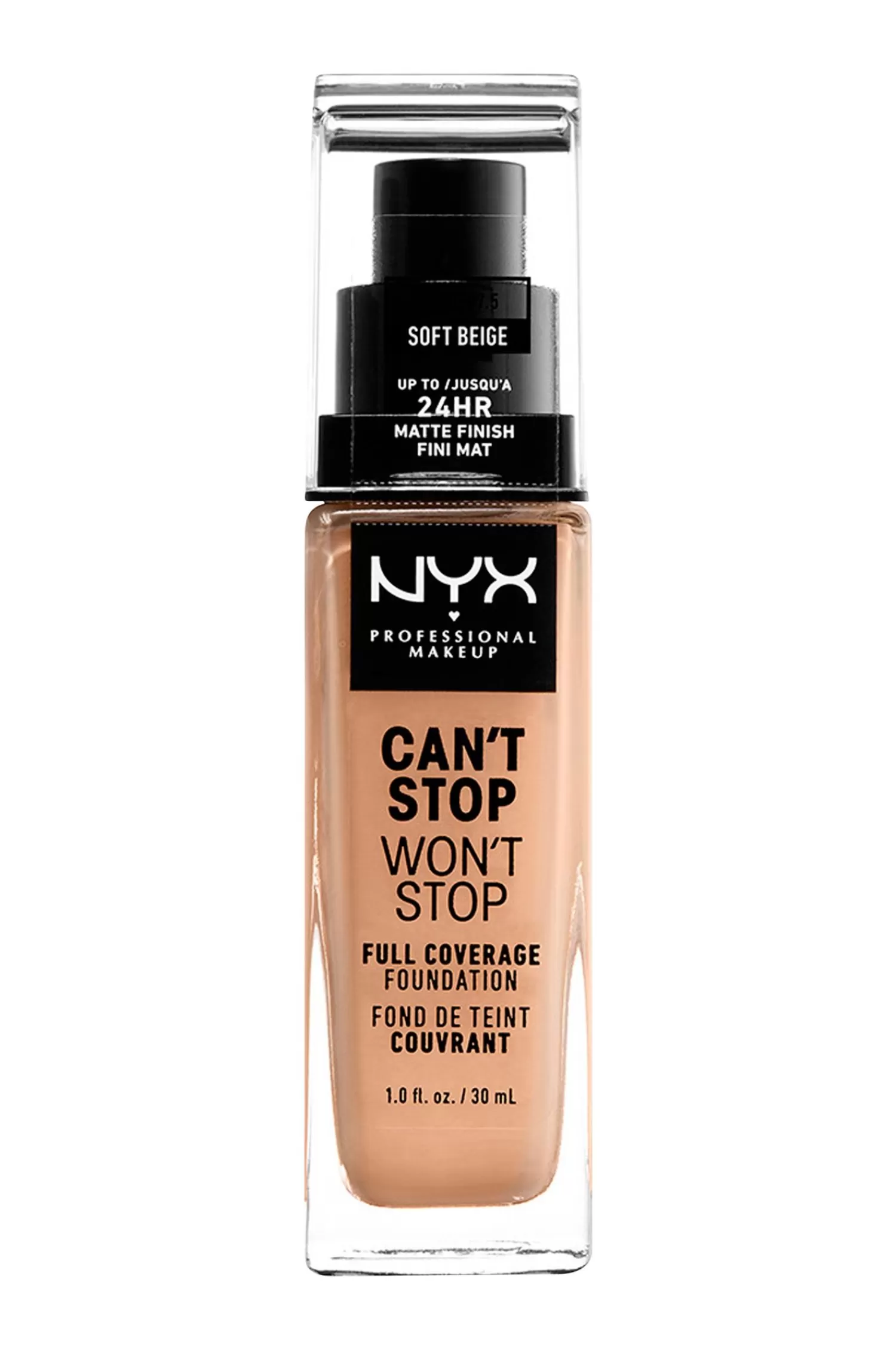 NYX Professional Makeup Can'T Stop Won'T Stop Foundation 30 Ml