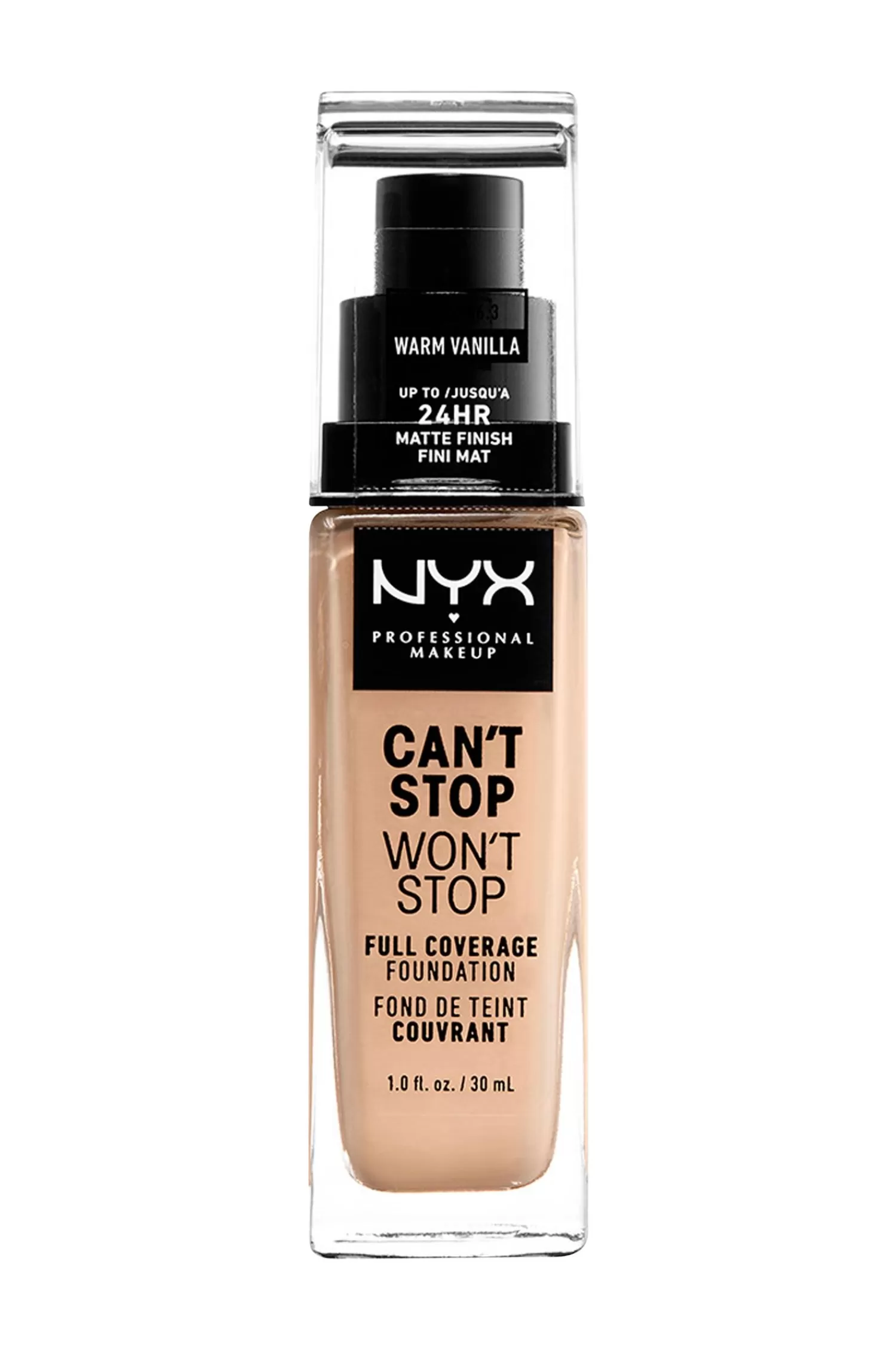 NYX Professional Makeup Can'T Stop Won'T Stop Foundation 30 Ml