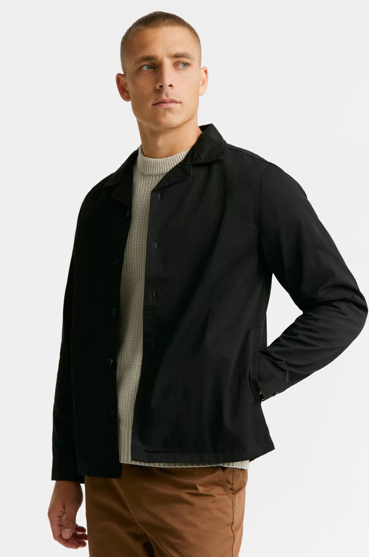 Studio Total Fine Twill Shirt Flash Sale