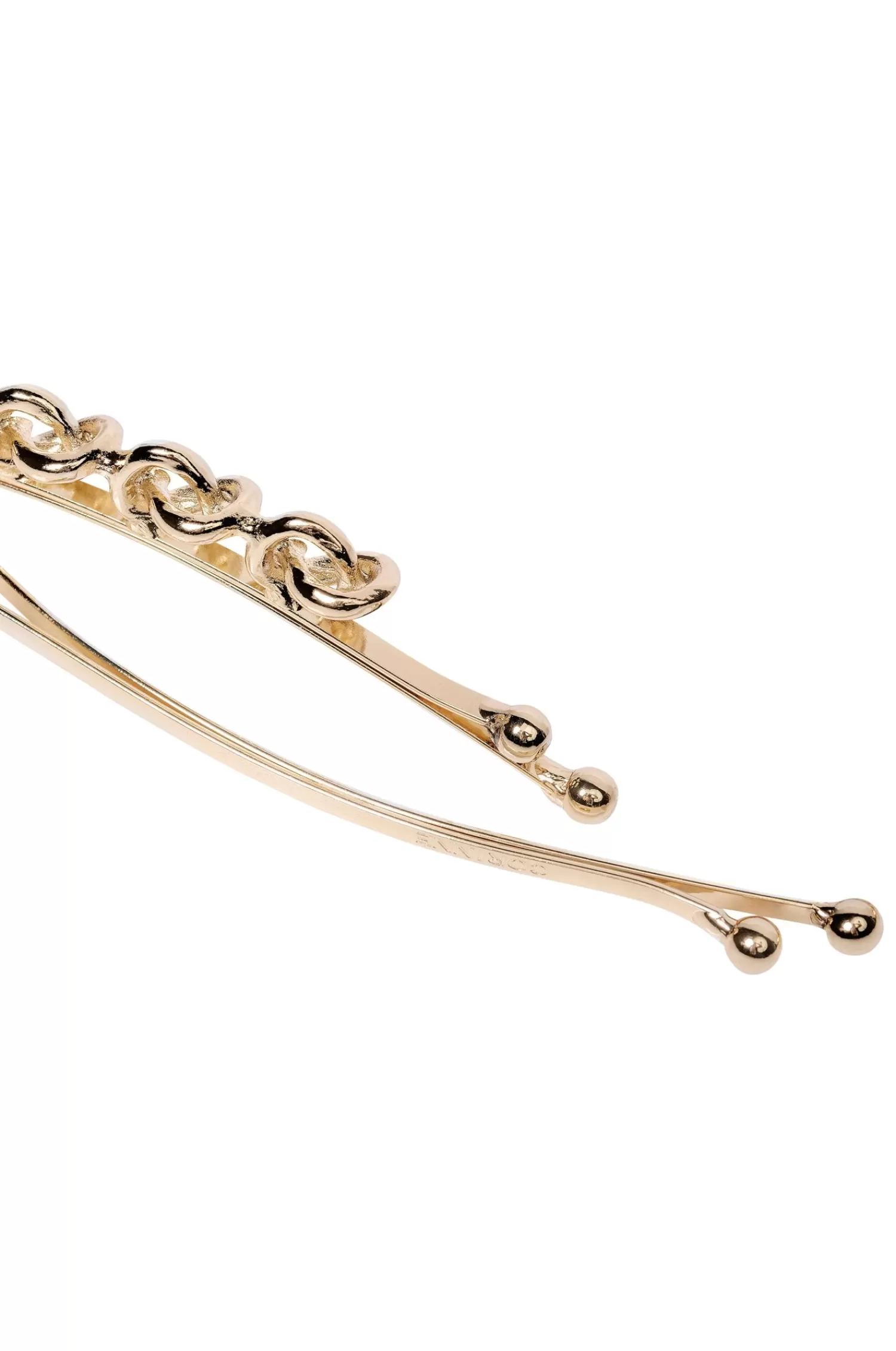 Dam Corinne Hair Slider 5 Knots & Plain 2-Pack
