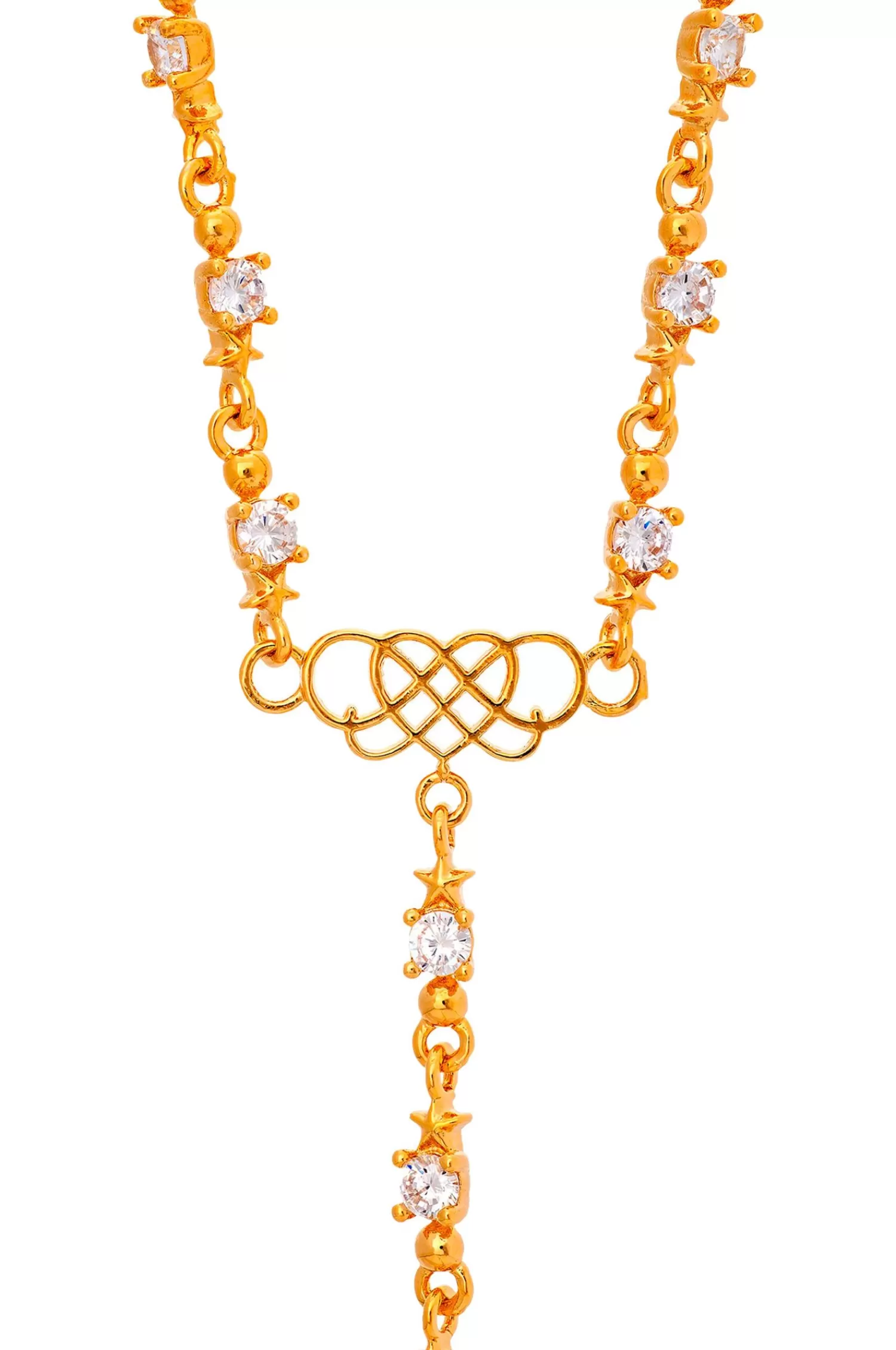 Dam Lily and Rose Halsband Miss Vera Necklace
