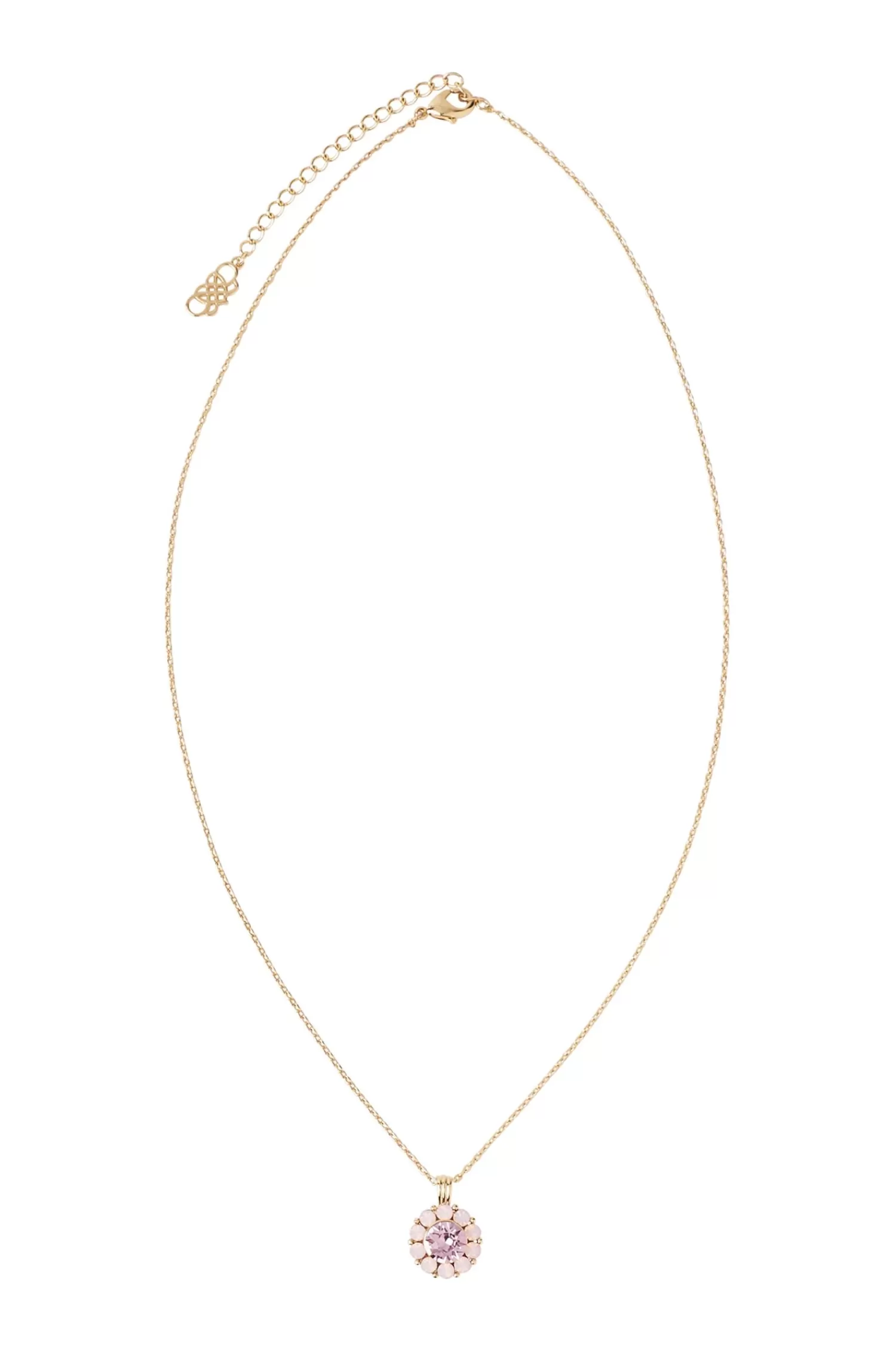 Dam Lily and Rose Halsband Sofia Necklace