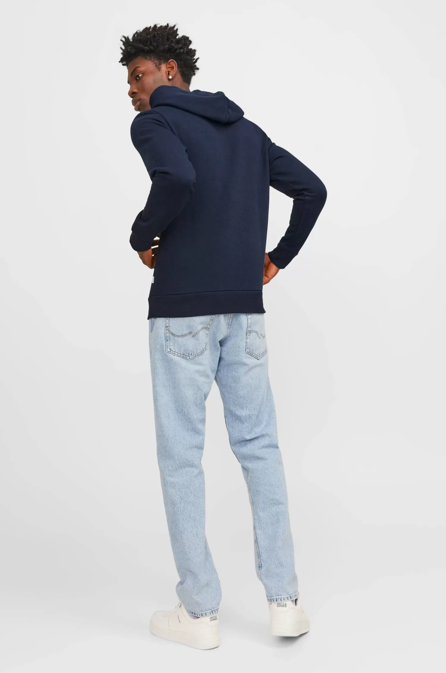 Jack & Jones Huvtroja Jjejeff Corp Logo Sweat Hood Cheap