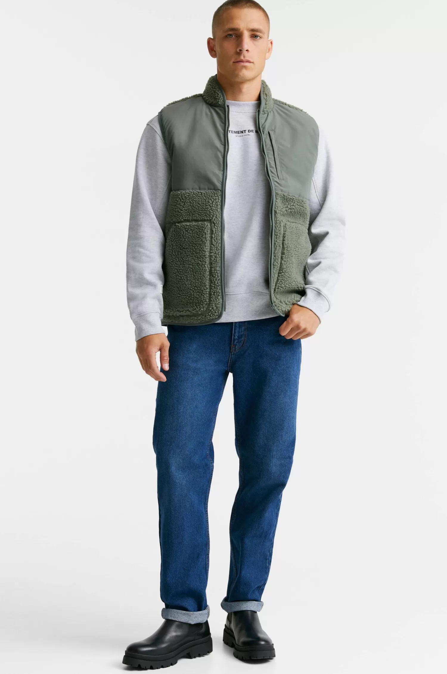 Studio Total Icon Regular Straight Jeans Cheap
