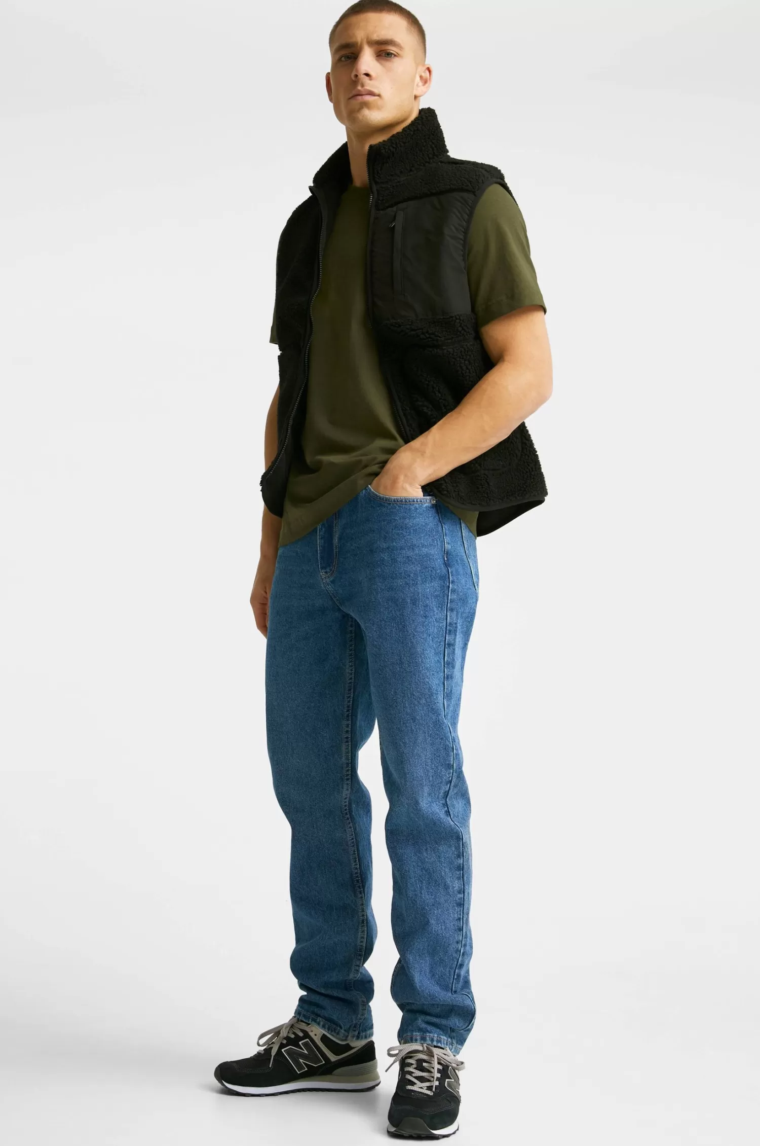 Studio Total Icon Regular Straight Jeans Discount