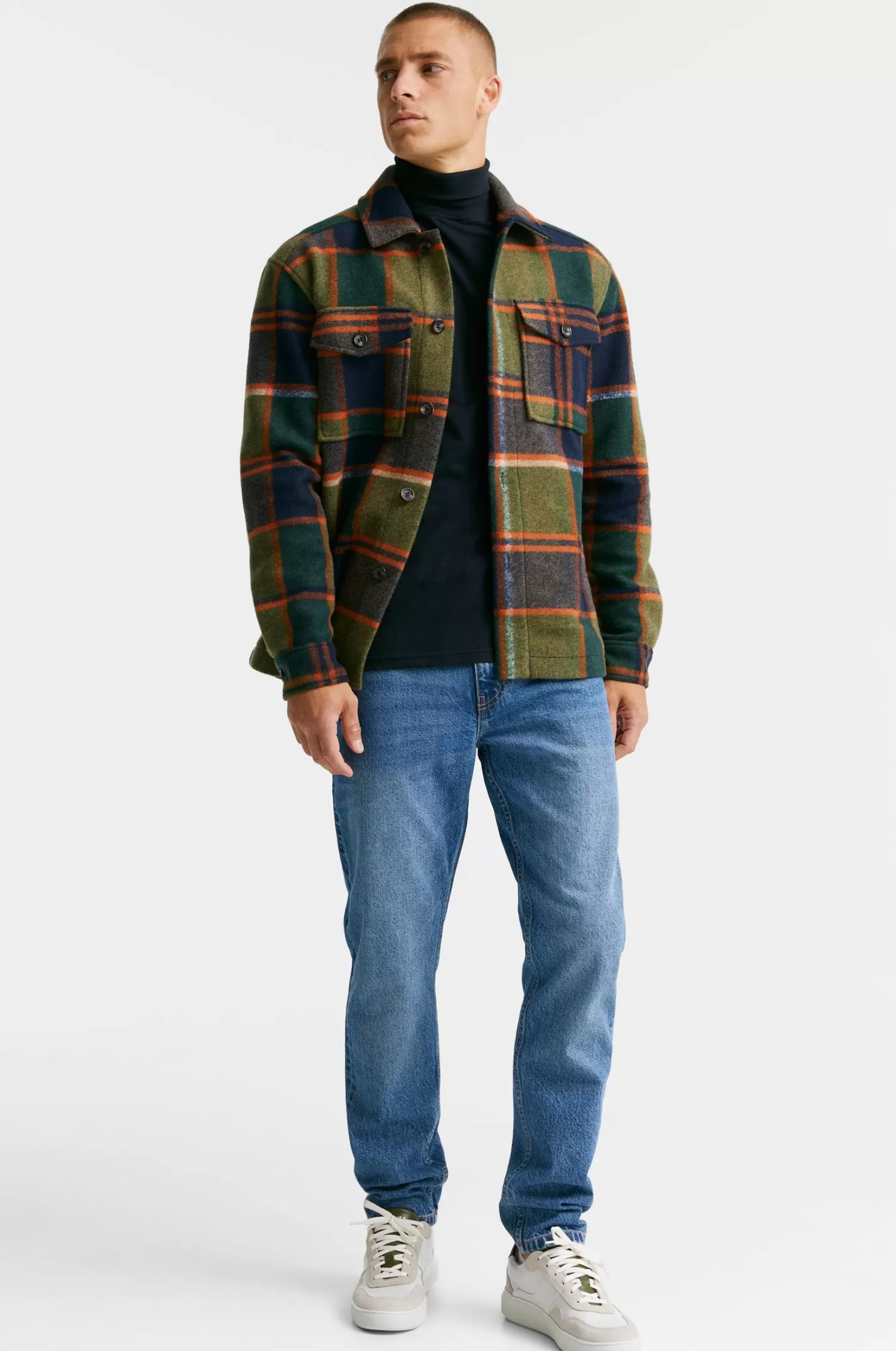 Studio Total Icon Regular Tapered Jeans Flash Sale