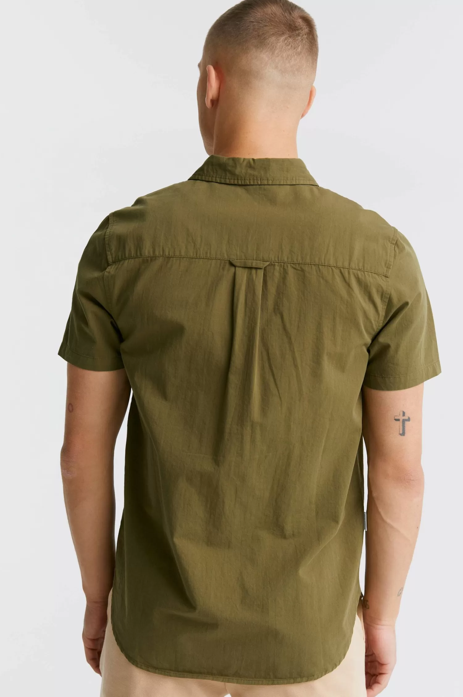 Studio Total Icon Twill Ss Shirt Outlet