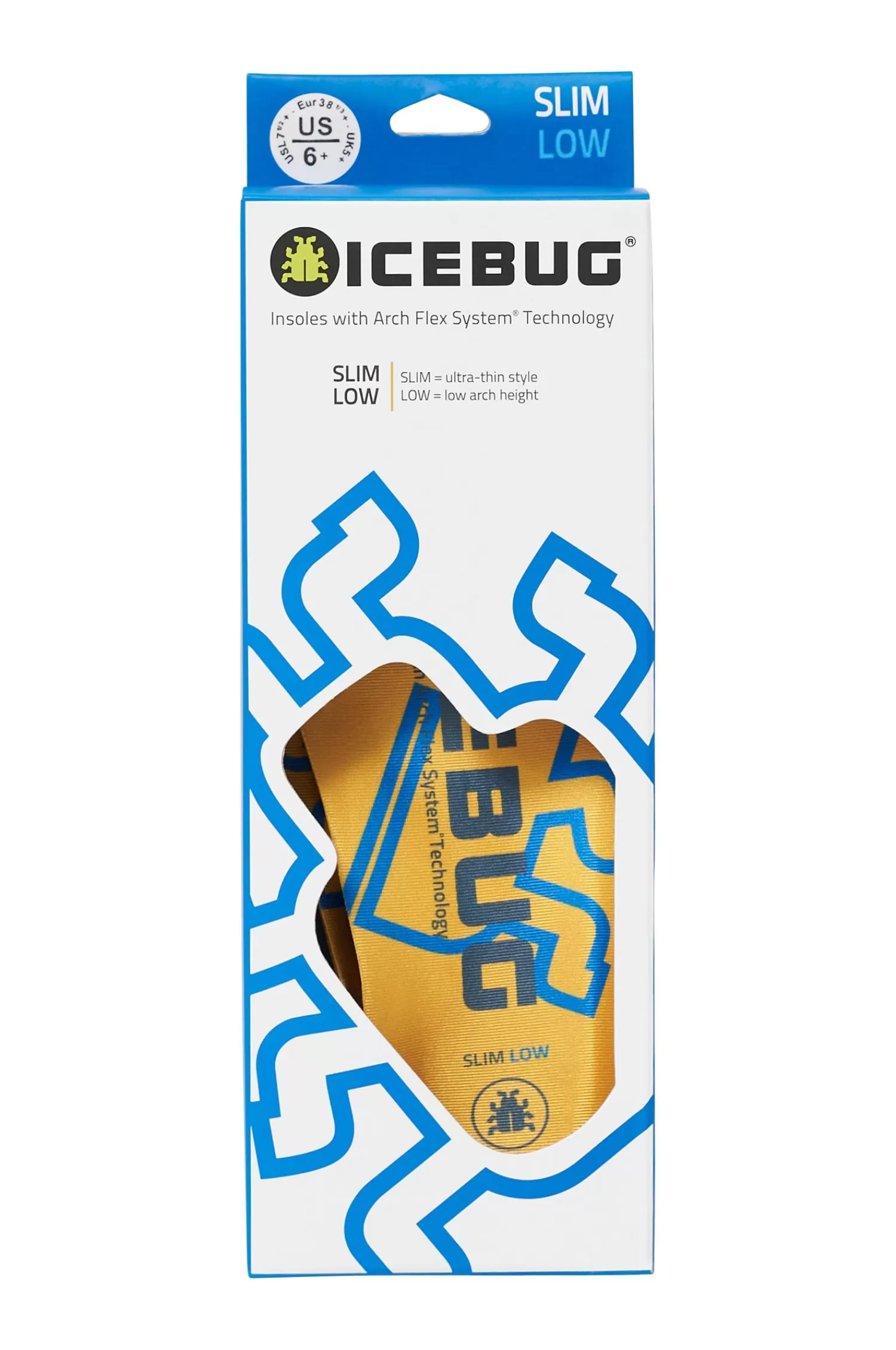Dam Icebug Innersula Insoles Slim Low