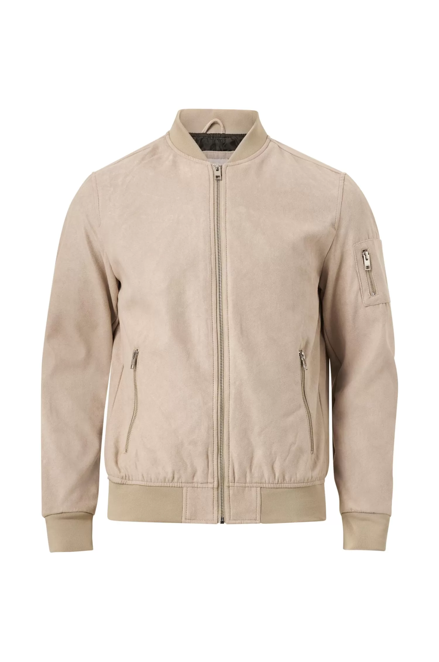 Jack & Jones Jacka Jjerocky Faux Suede Bomber Online