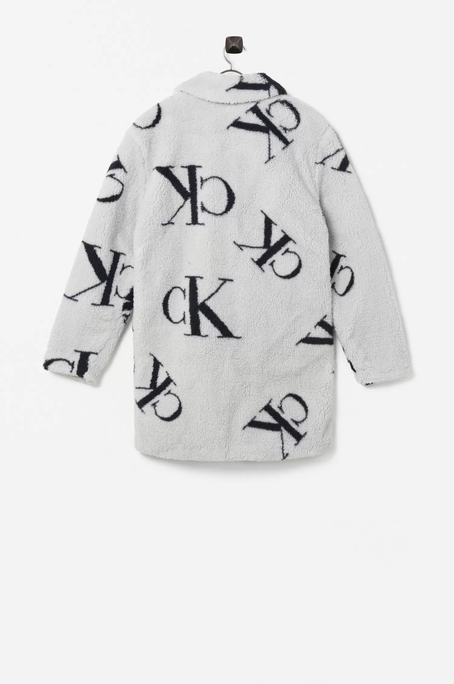 Calvin Klein Jacka Monogram Aop Teddy Coat Outlet