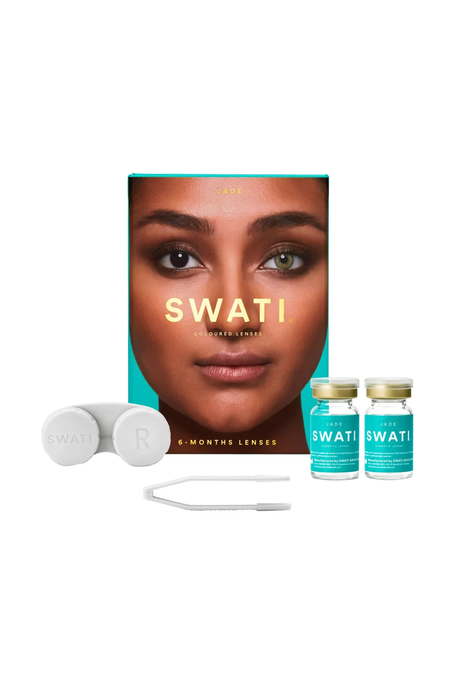 SWATI Cosmetics Jade 6-Manaders Kosmetiska Linser