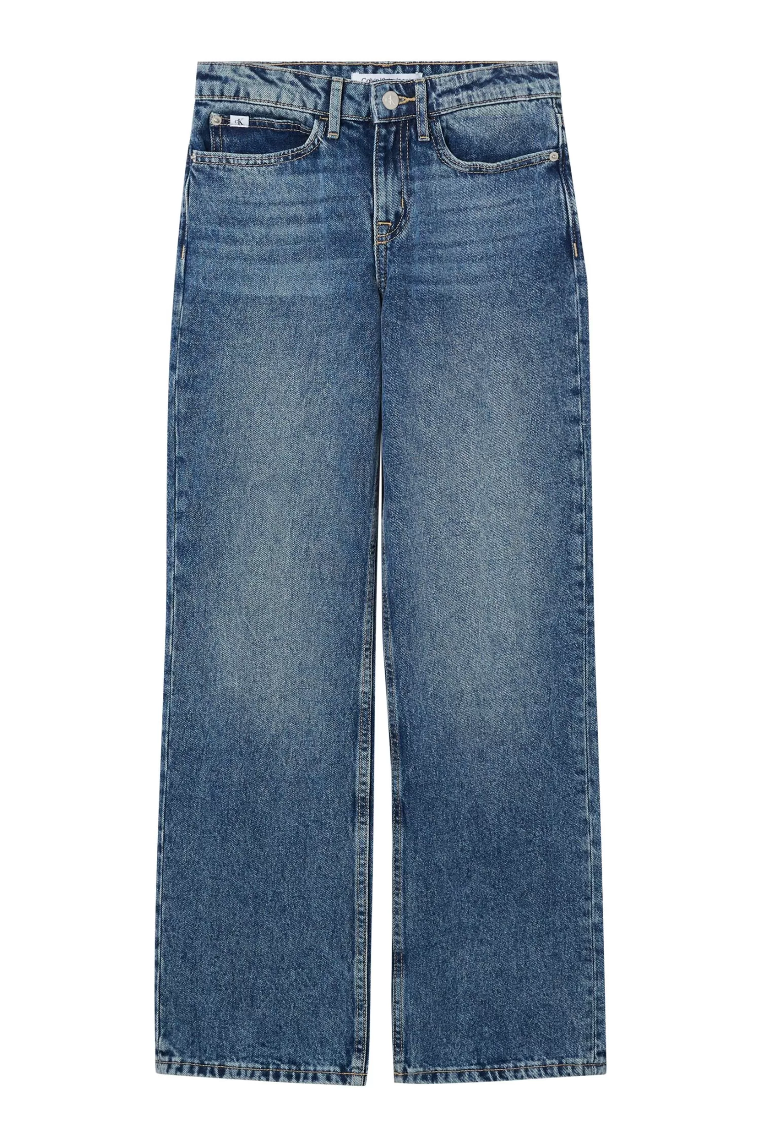 Calvin Klein Jeans Extreme Wide Leg Mr Visual Lt Bl Sale