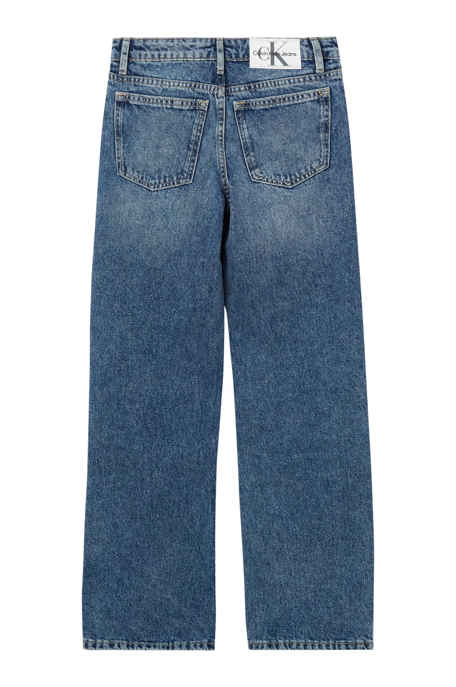 Calvin Klein Jeans Extreme Wide Leg Mr Visual Lt Bl Sale