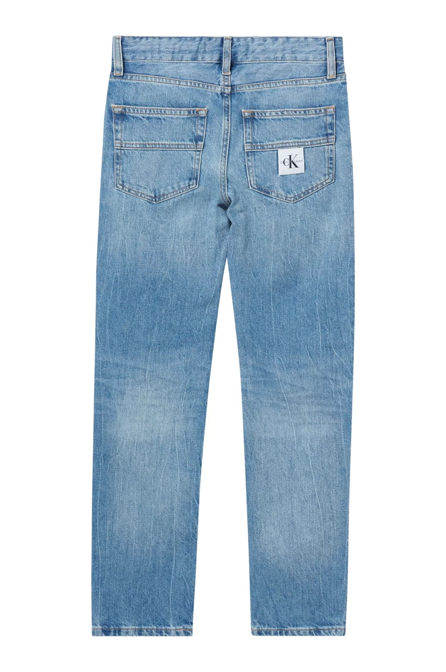 Calvin Klein Jeans Regular Straight Mid Blue Snake Fashion