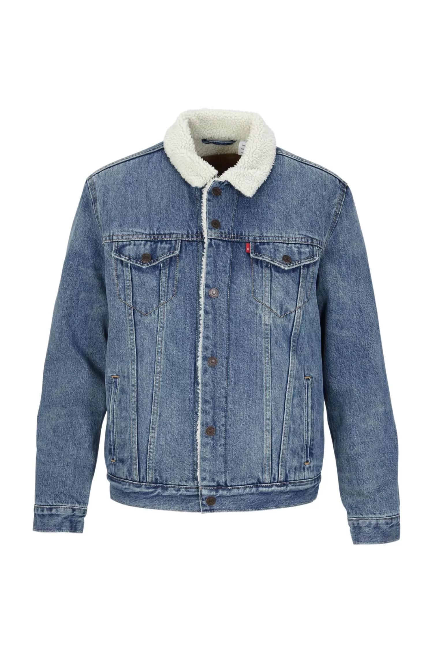 Levi's Jeansjacka Sherpa Trucker Cheap