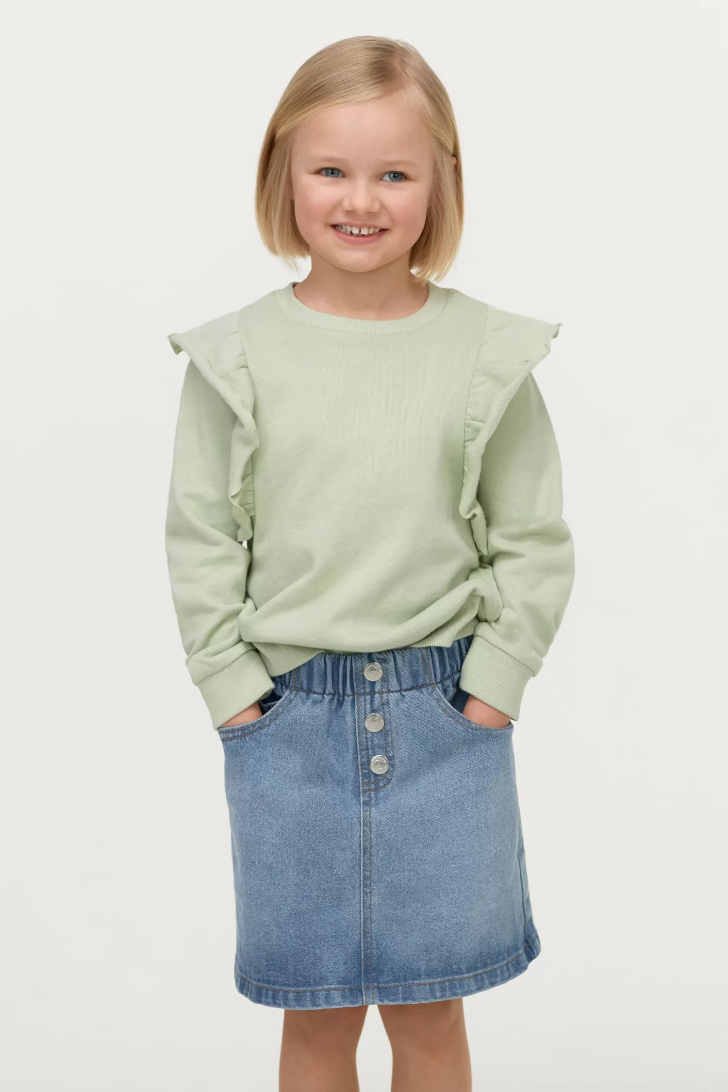 Ellos Jeanskjol Avery Best Sale