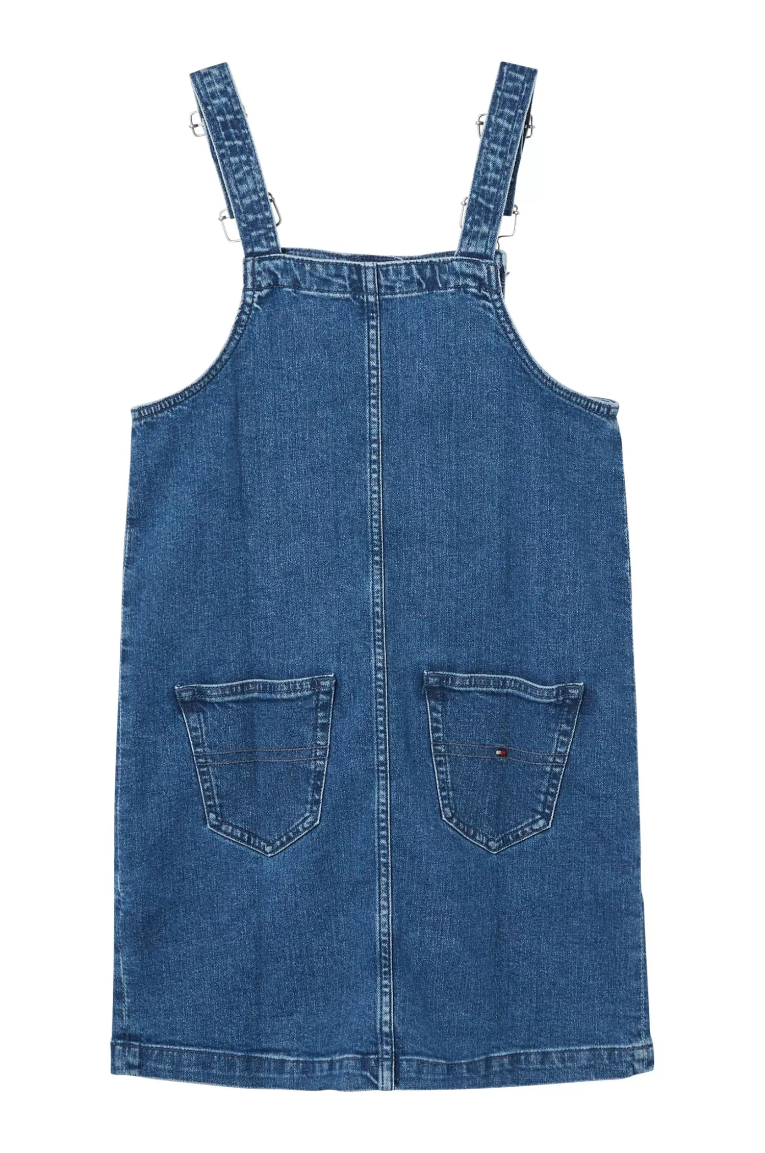 Tommy Hilfiger Jeansklanning Pinafore Denim Dress Store