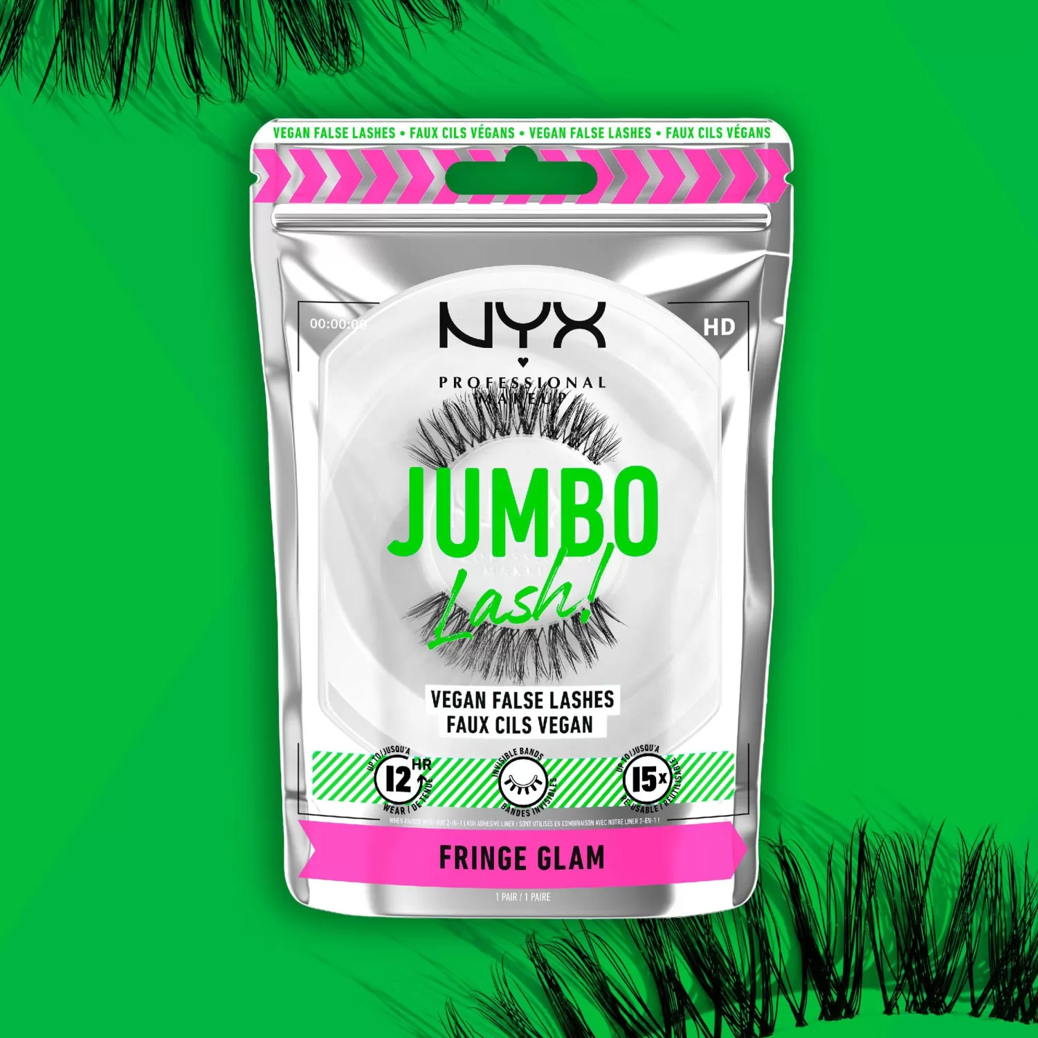 NYX Professional Makeup Jumbo Lash! Vegan False Lashes