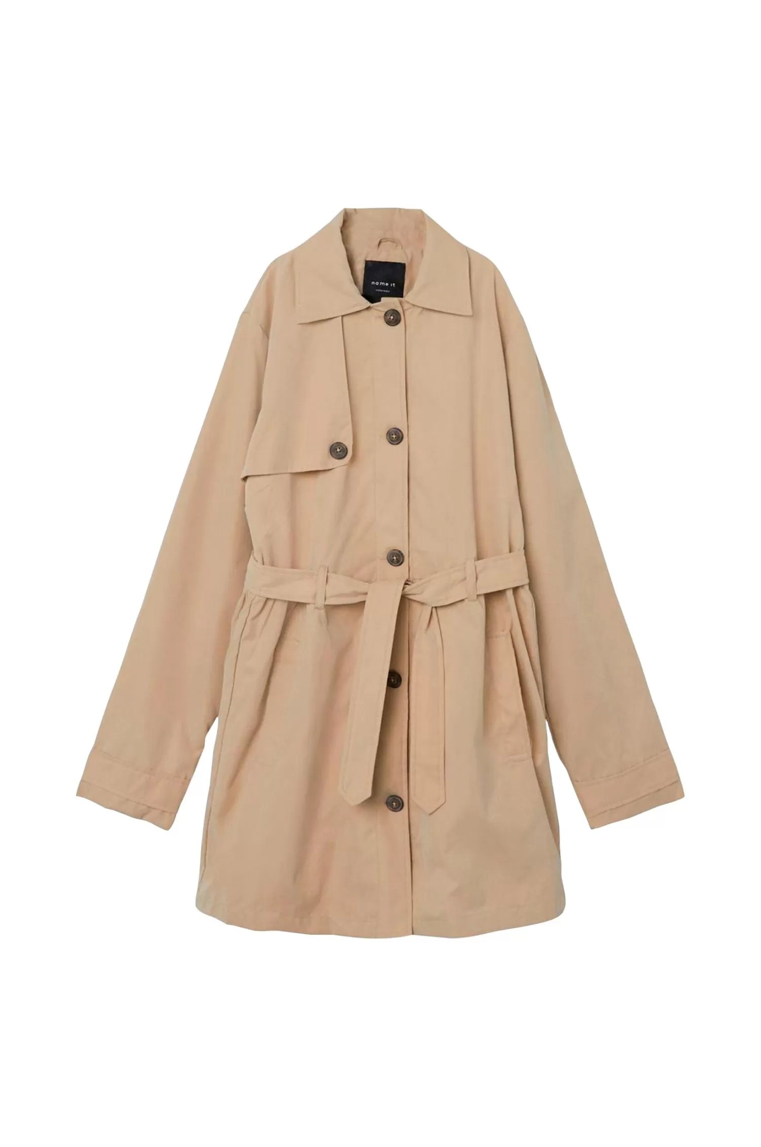 Name it Kappa Nkfmaria Trench Coat New