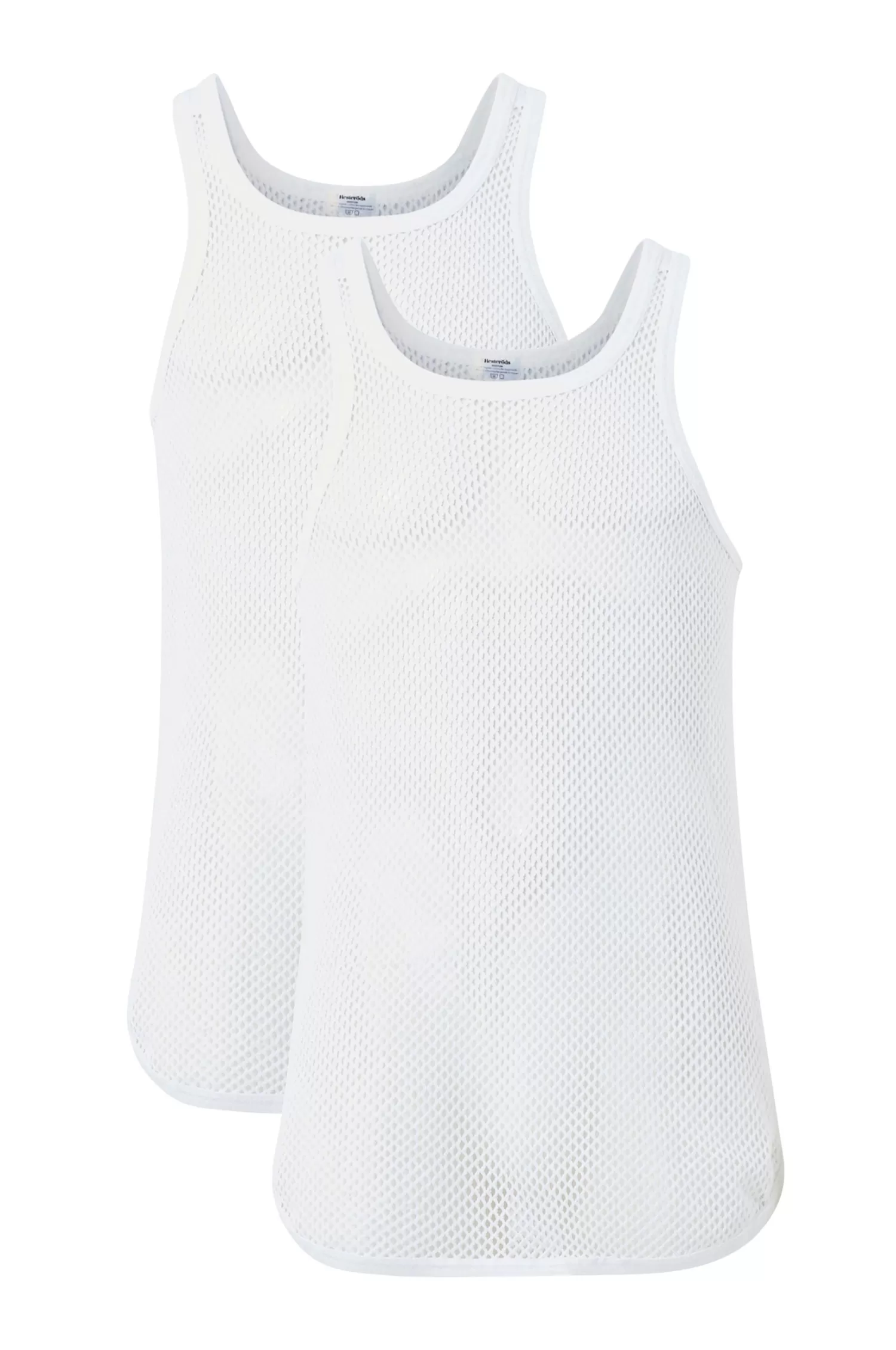 Resteröds Linne Net Singlet Cotton 2-Pack Discount