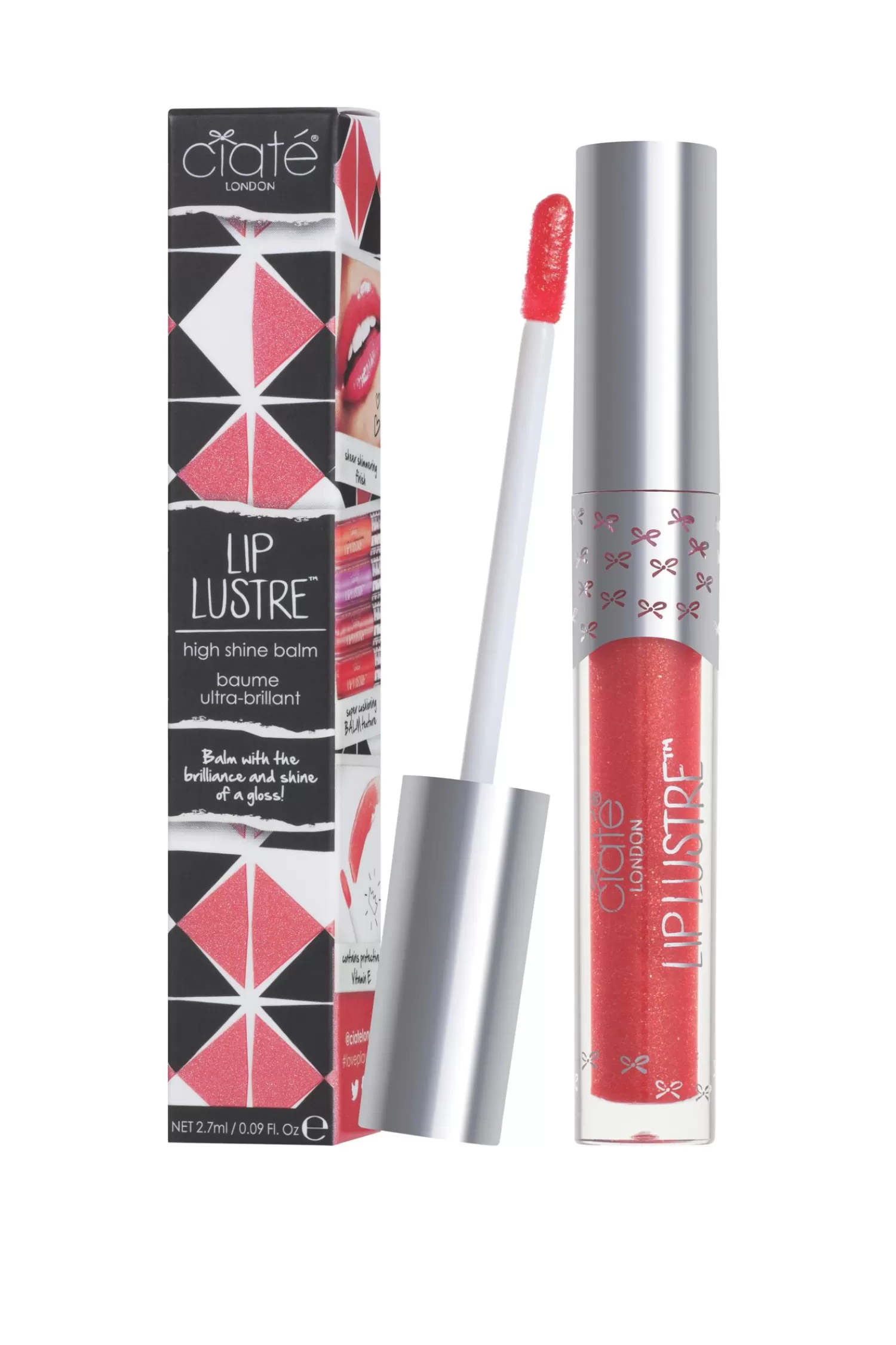 Ciaté Lip Lustre Lip Gloss/High Shine Balm 2,7Ml