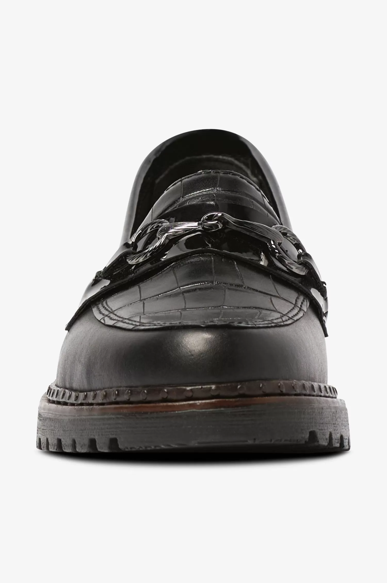 Dam Rieker Loafers Med Grov Sula