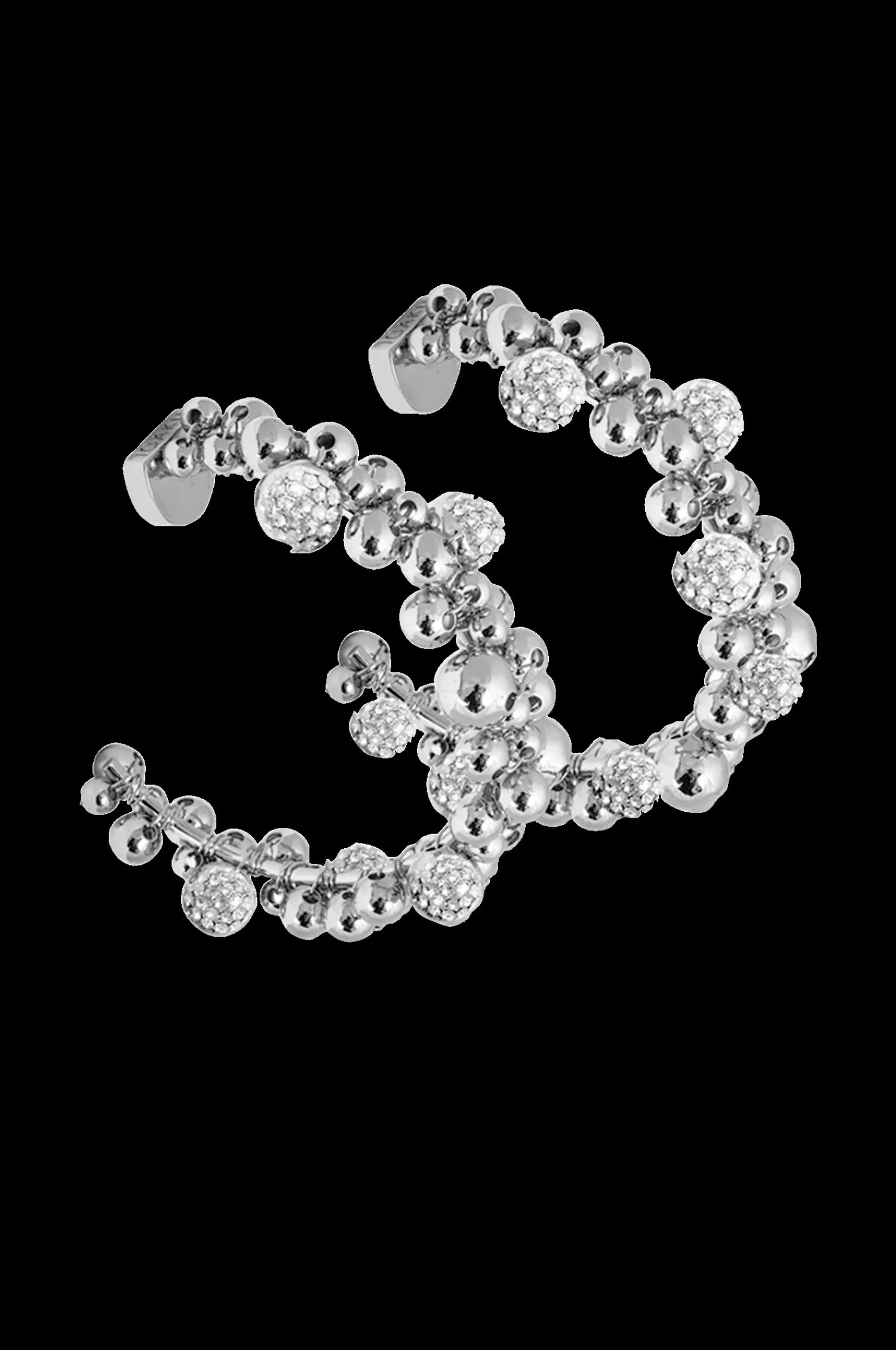 Dam IOAKU Orhangen Berry Sparkle Mini Loop Earrings
