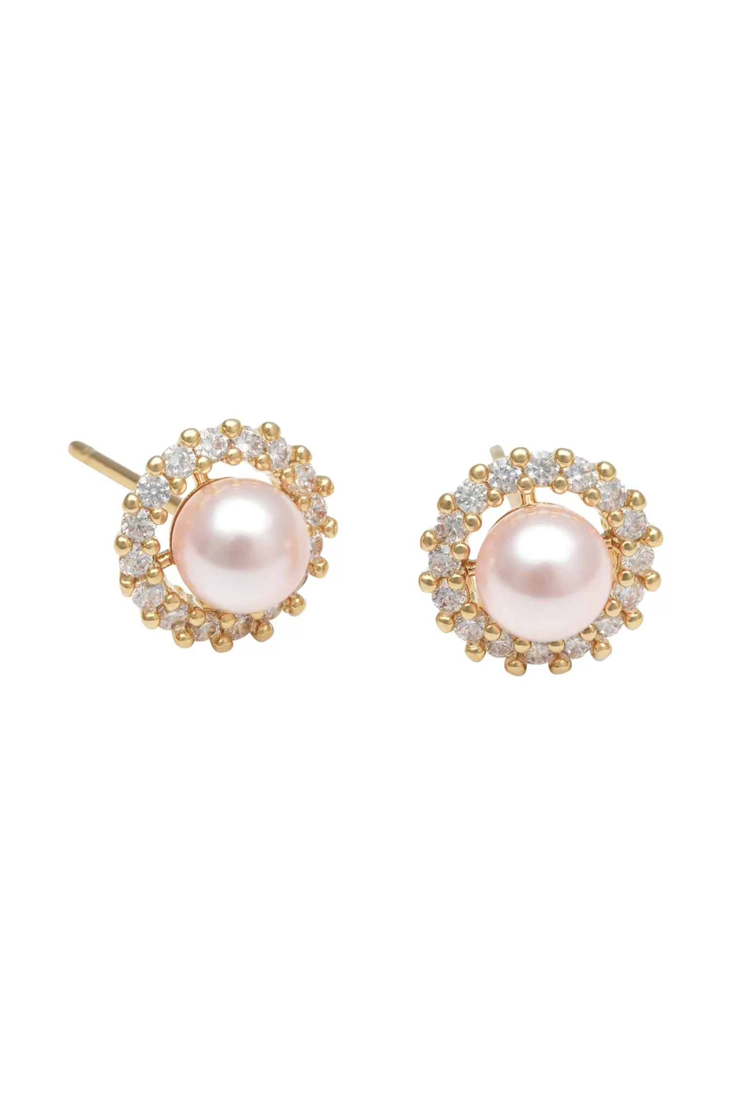 Dam Lily and Rose Orhangen Colette Pearl Stud Earrings