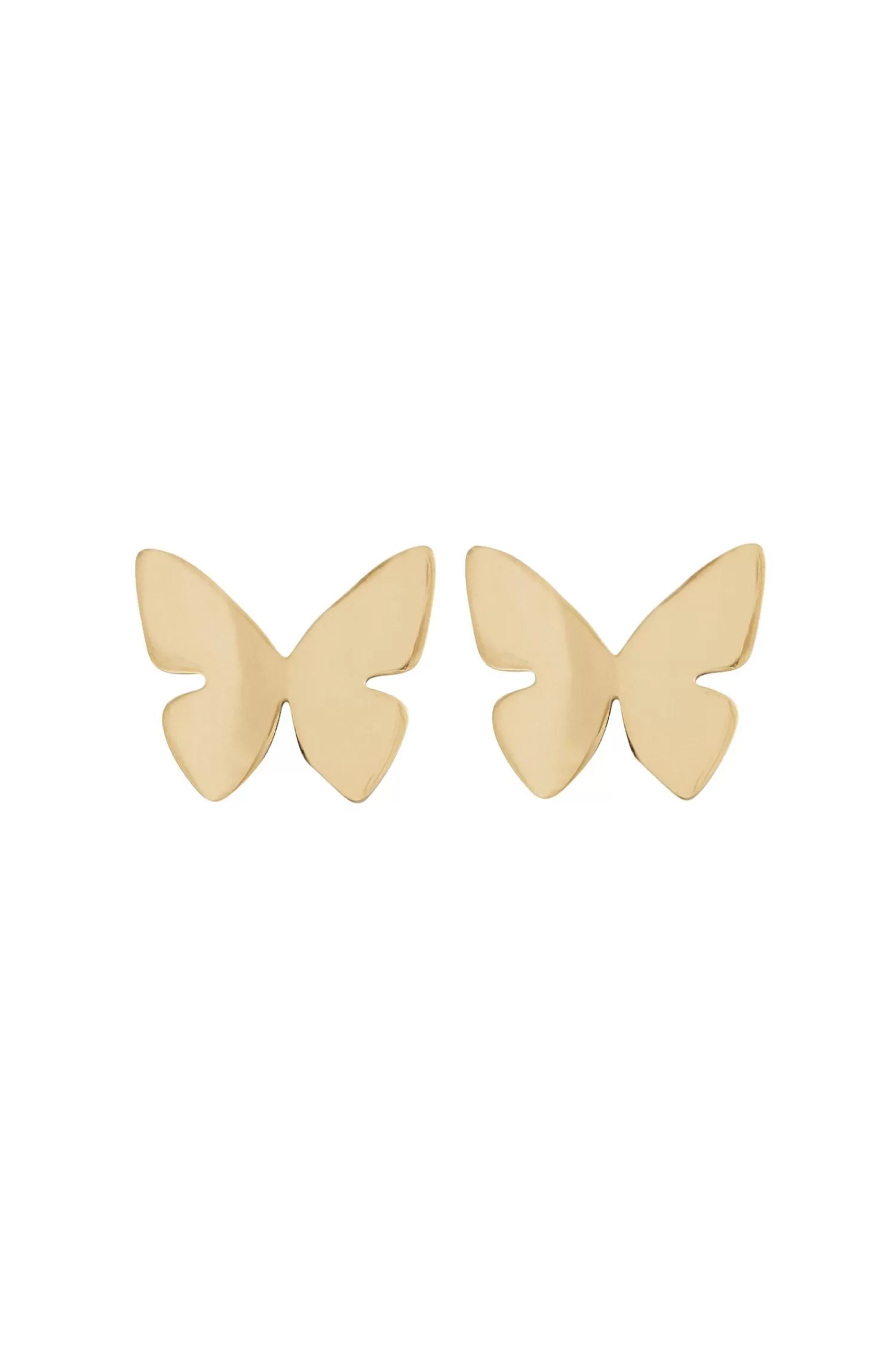 Dam Edblad Orhangen Papillon Studs Gold