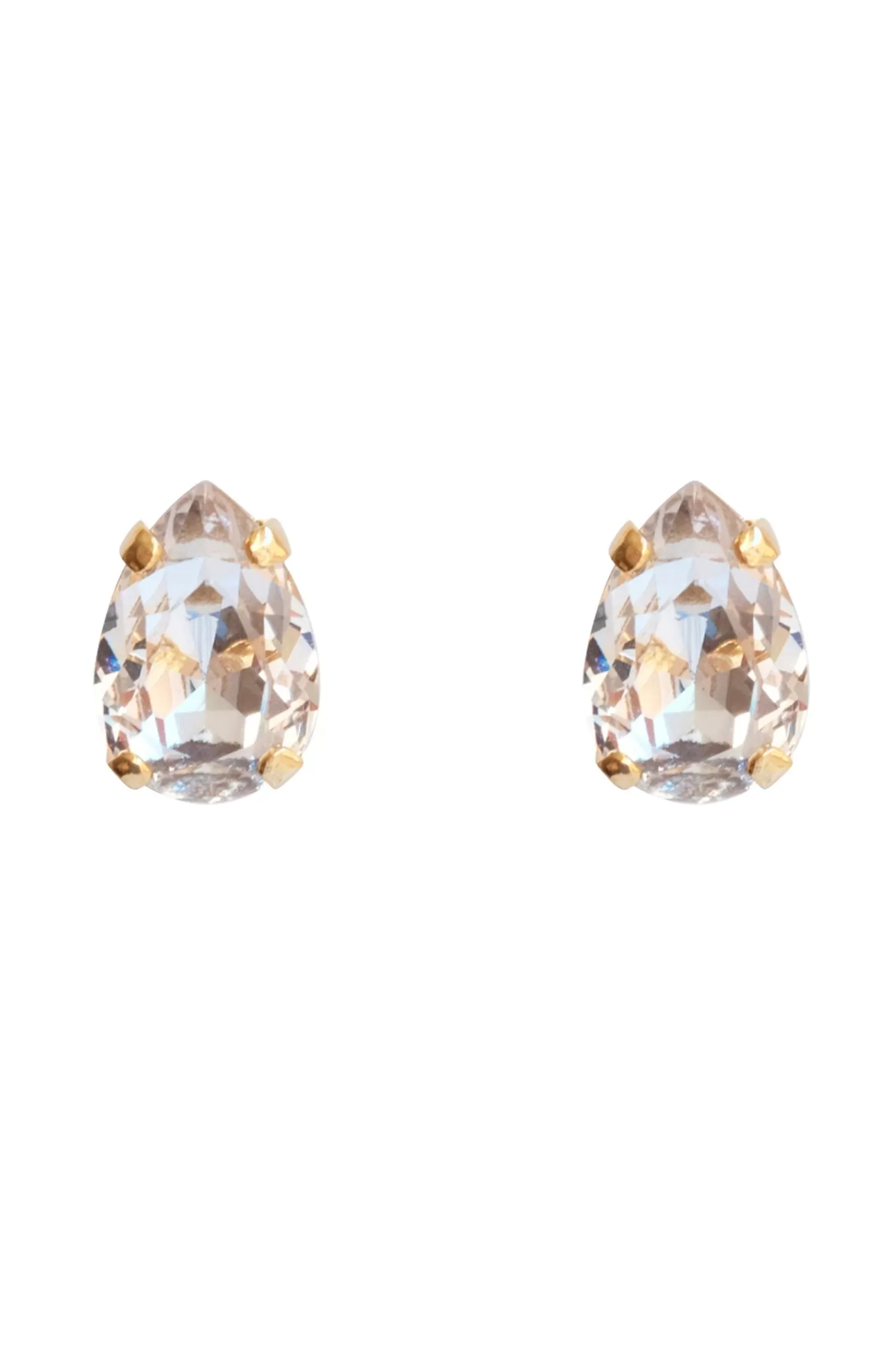 Dam Caroline Svedbom Orhangen Petite Drop Stud Earring Gold