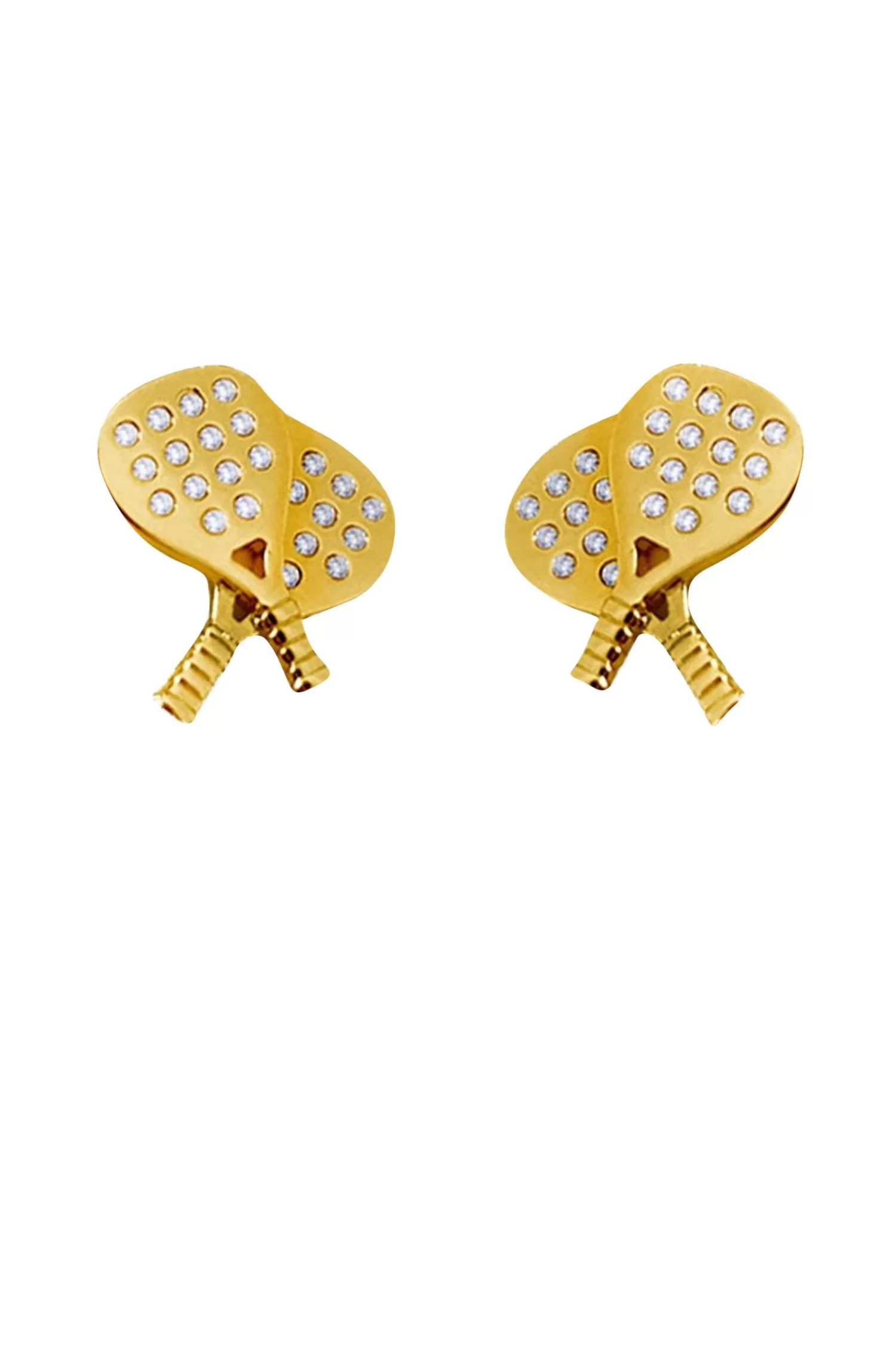 Dam IOAKU Orhangen Sparkling Padel Stud Earrings