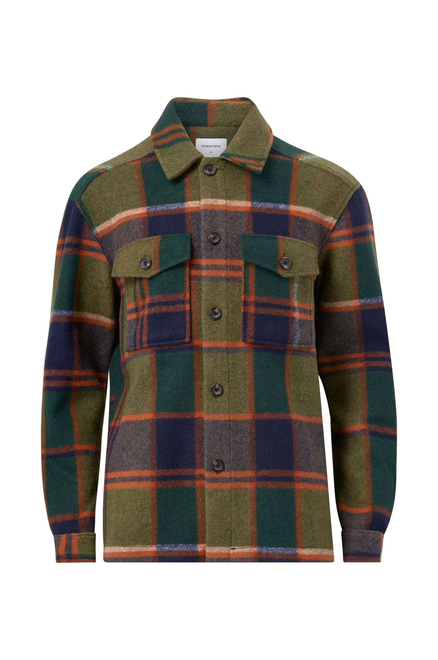 Studio Total Outdoor Check Overshirt Store