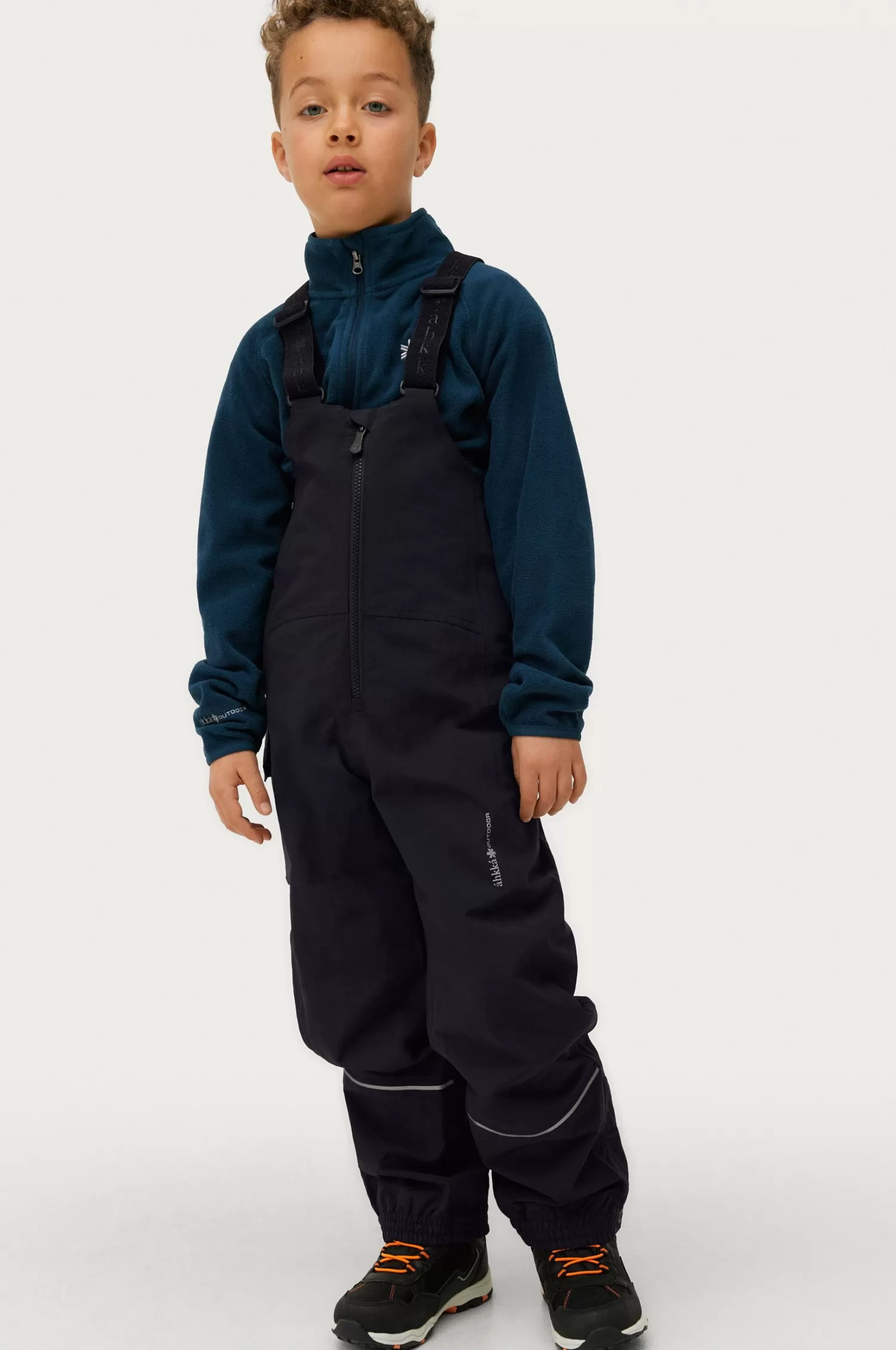 Áhkká Overdragsbyxor Shell Bib Pants Kid Best Sale