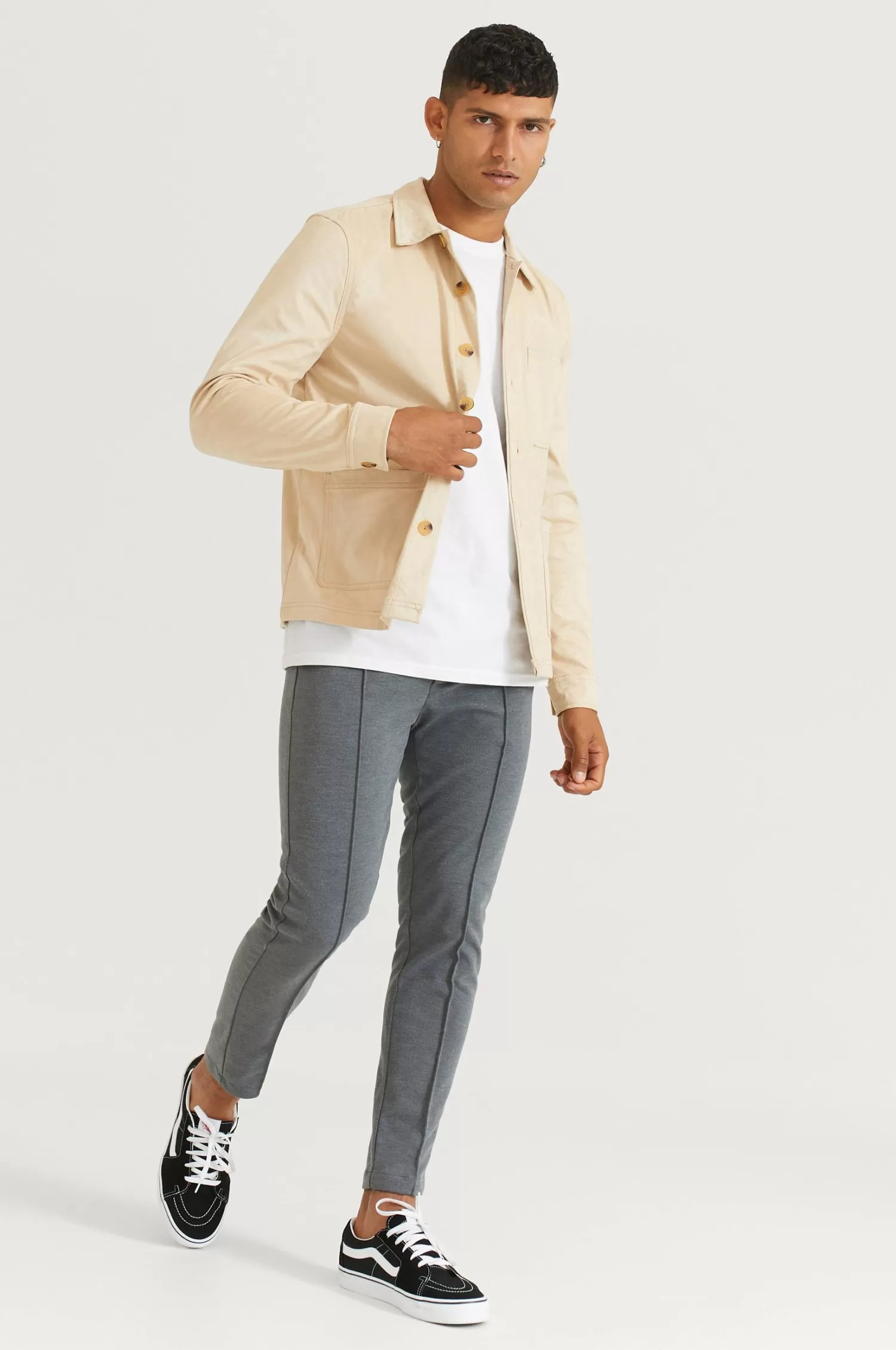 Studio Total Overshirt Favourite Fake Suede Overshirt Fashion