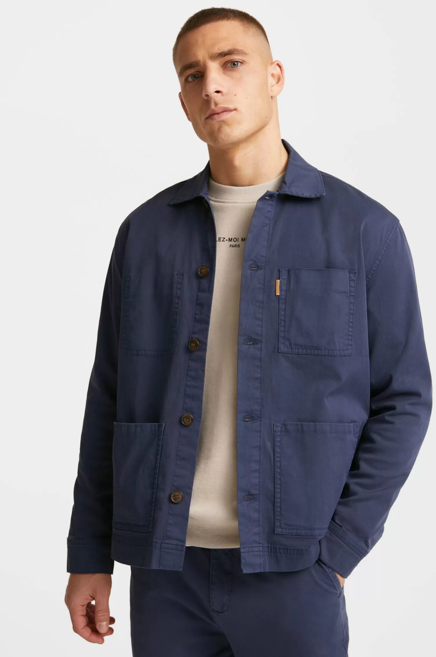 Studio Total Overshirt Icon Twill Overshirt Hot