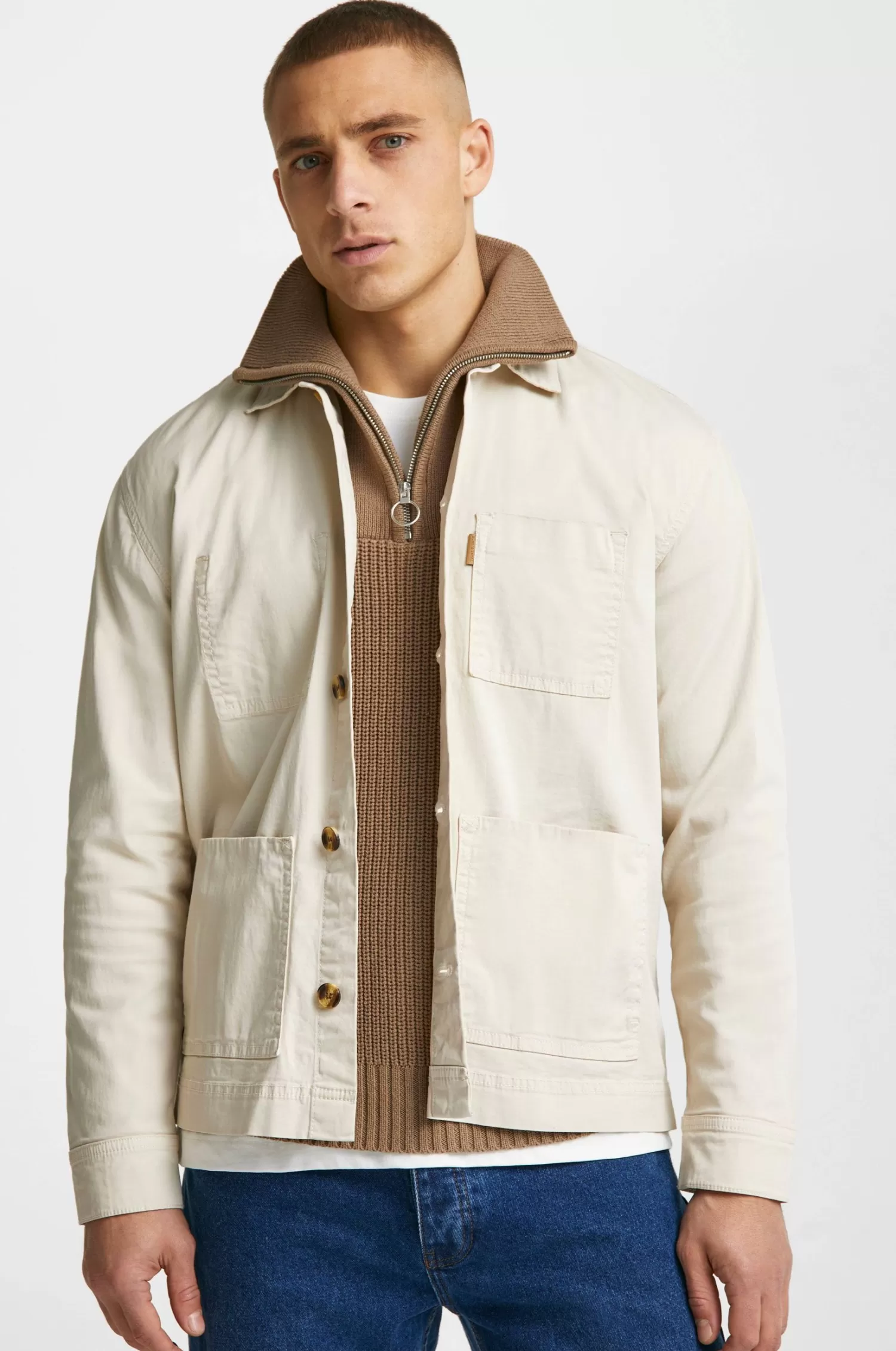 Studio Total Overshirt Icon Twill Overshirt Fashion