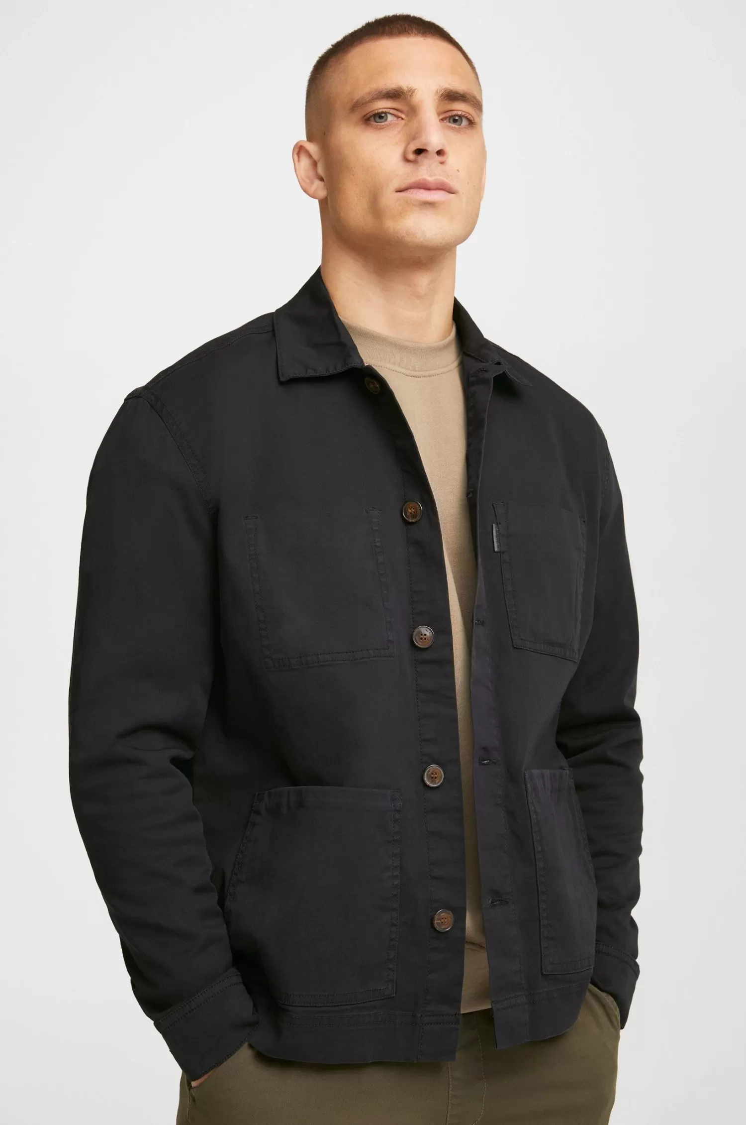 Studio Total Overshirt Icon Twill Overshirt Cheap